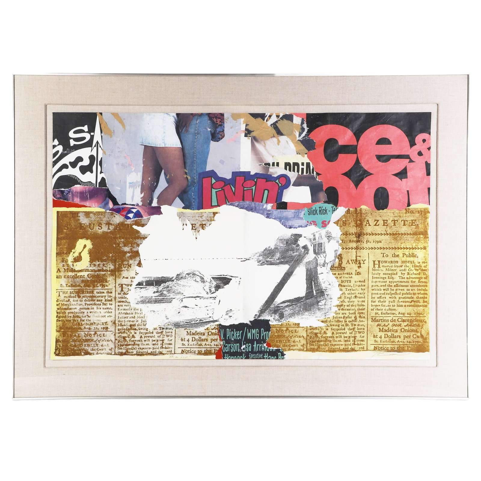 Gilberto Antonio Wilson (Dutch Antilles/American, b.1954) Collage (1 of 6)