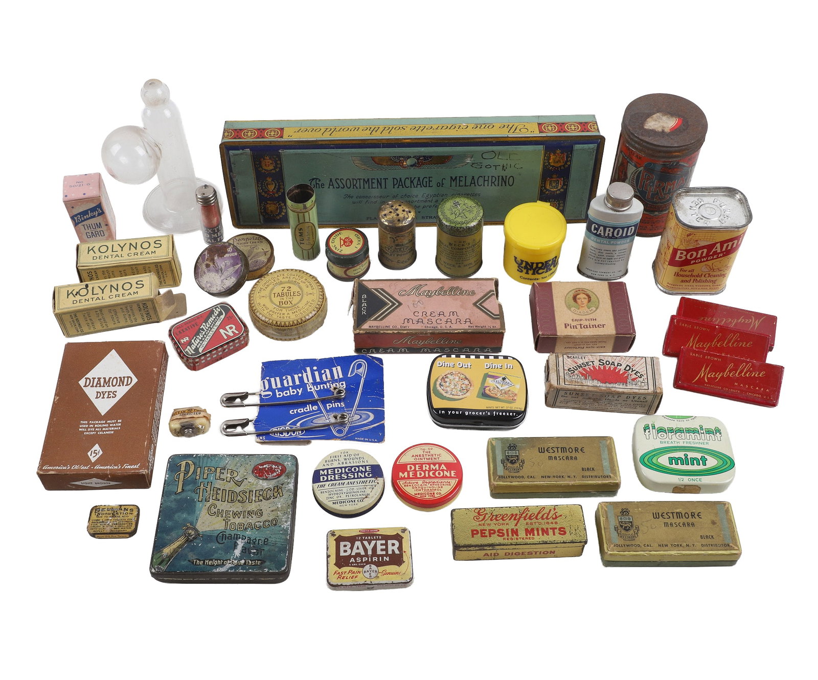 Vintage & Antique Advertising Tins, Medical & More (1 of 20)