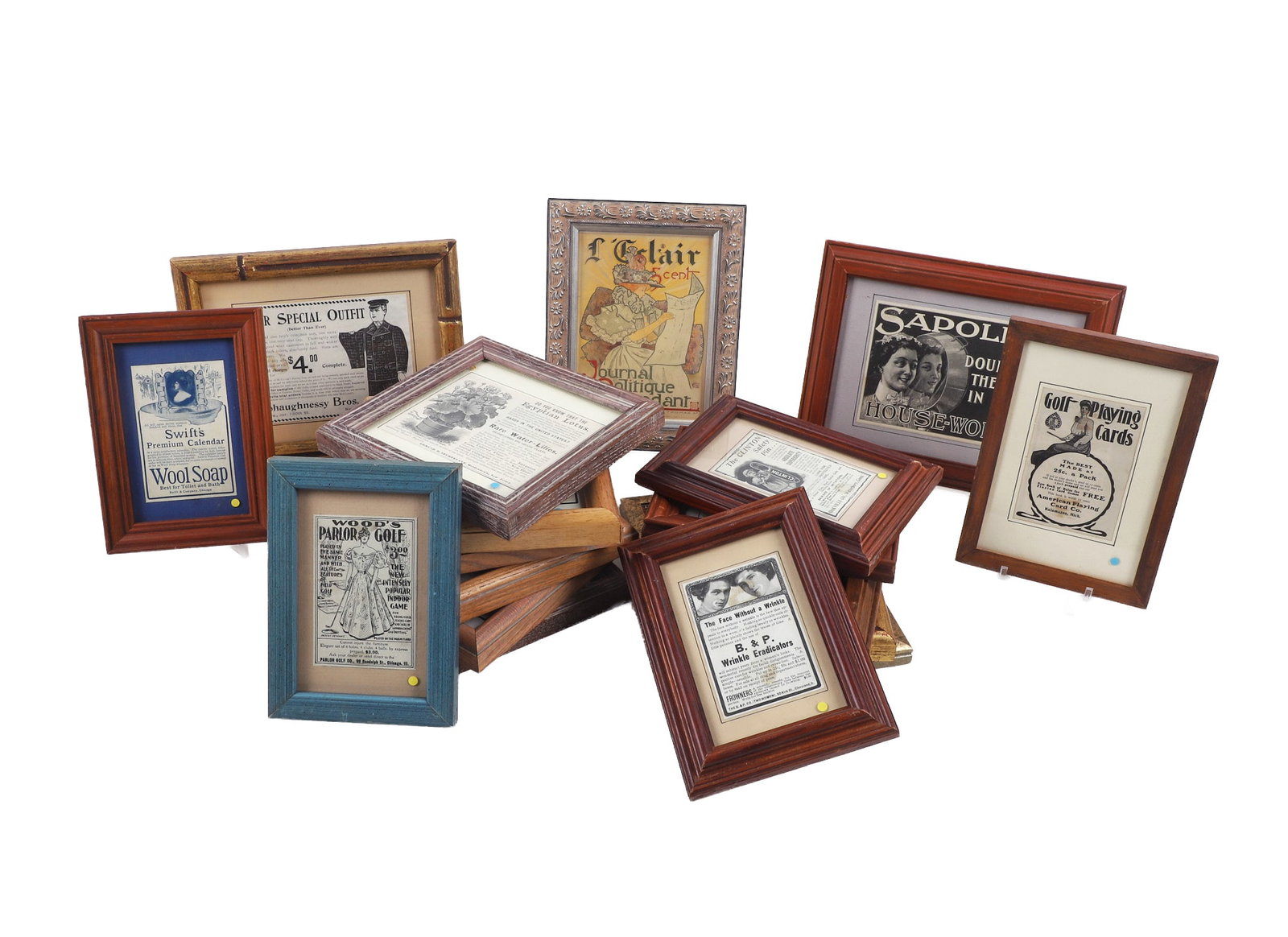 (18) Framed Advertisements Lot (1 of 14)