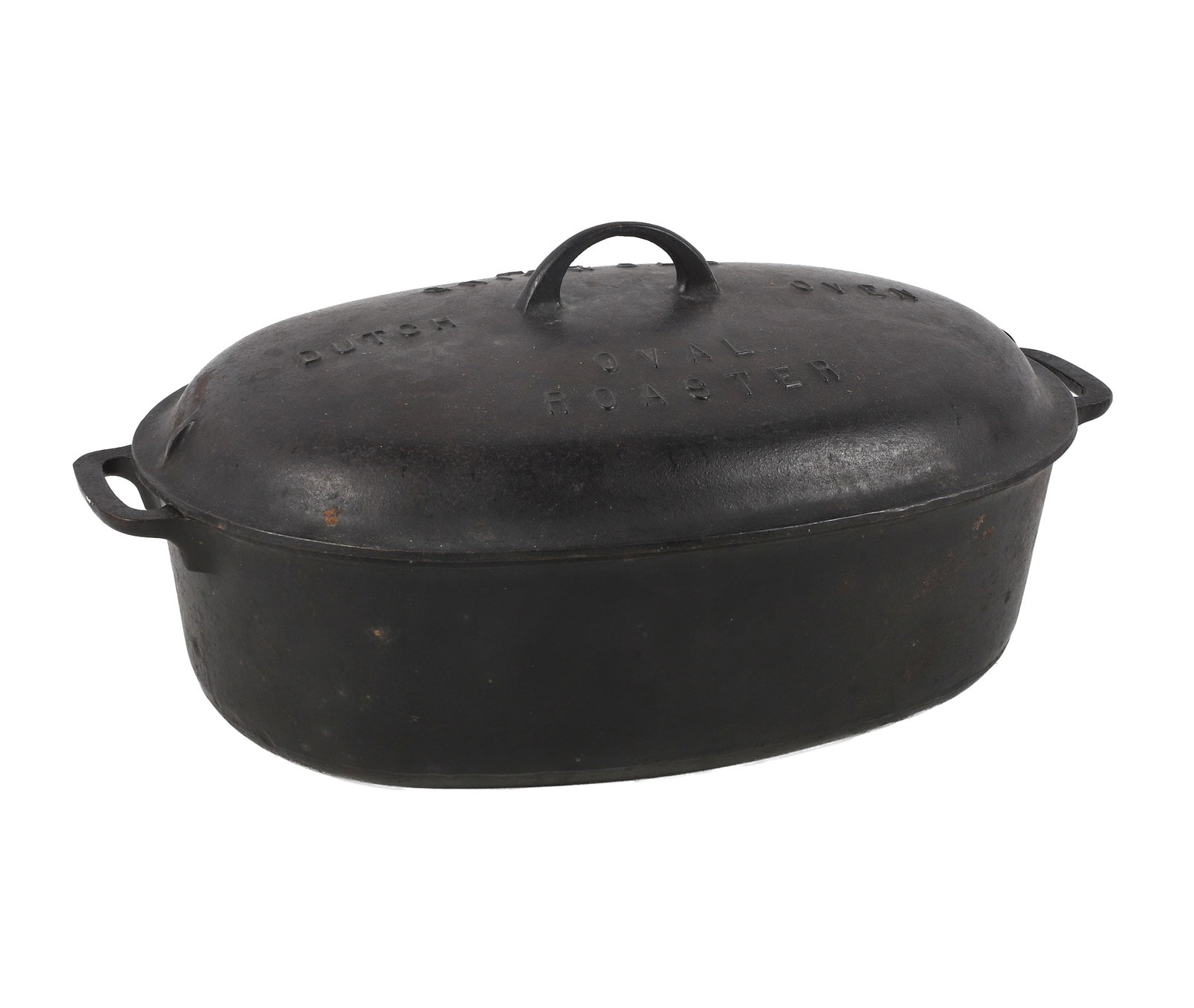 Griswold No. 7 Dutch Oven Oval Cast Iron Roaster (1 of 11)