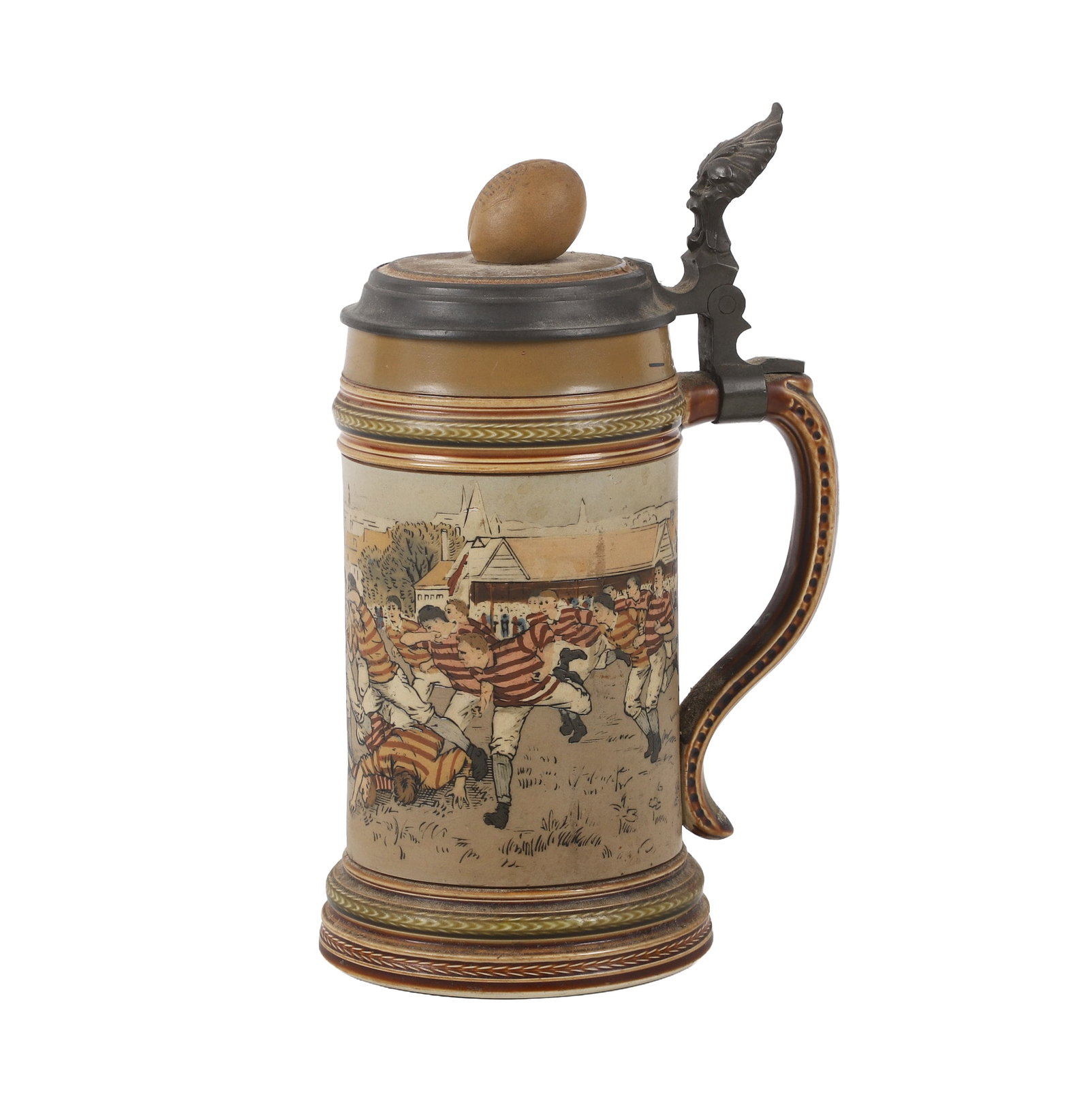 Mettlach Rugby Stein #2324 (1 of 7)