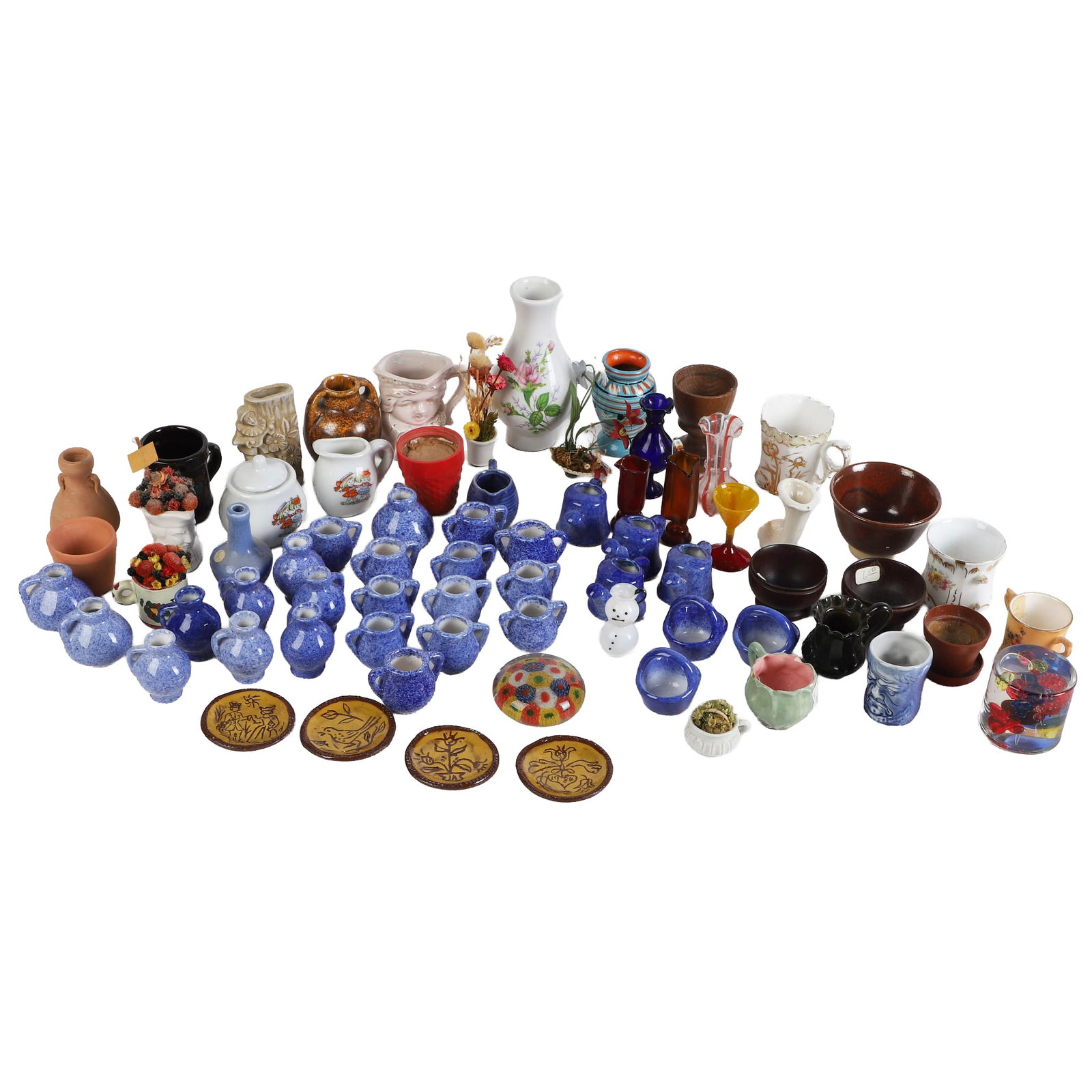 Miniature Vases & Ceramics (1 of 13)