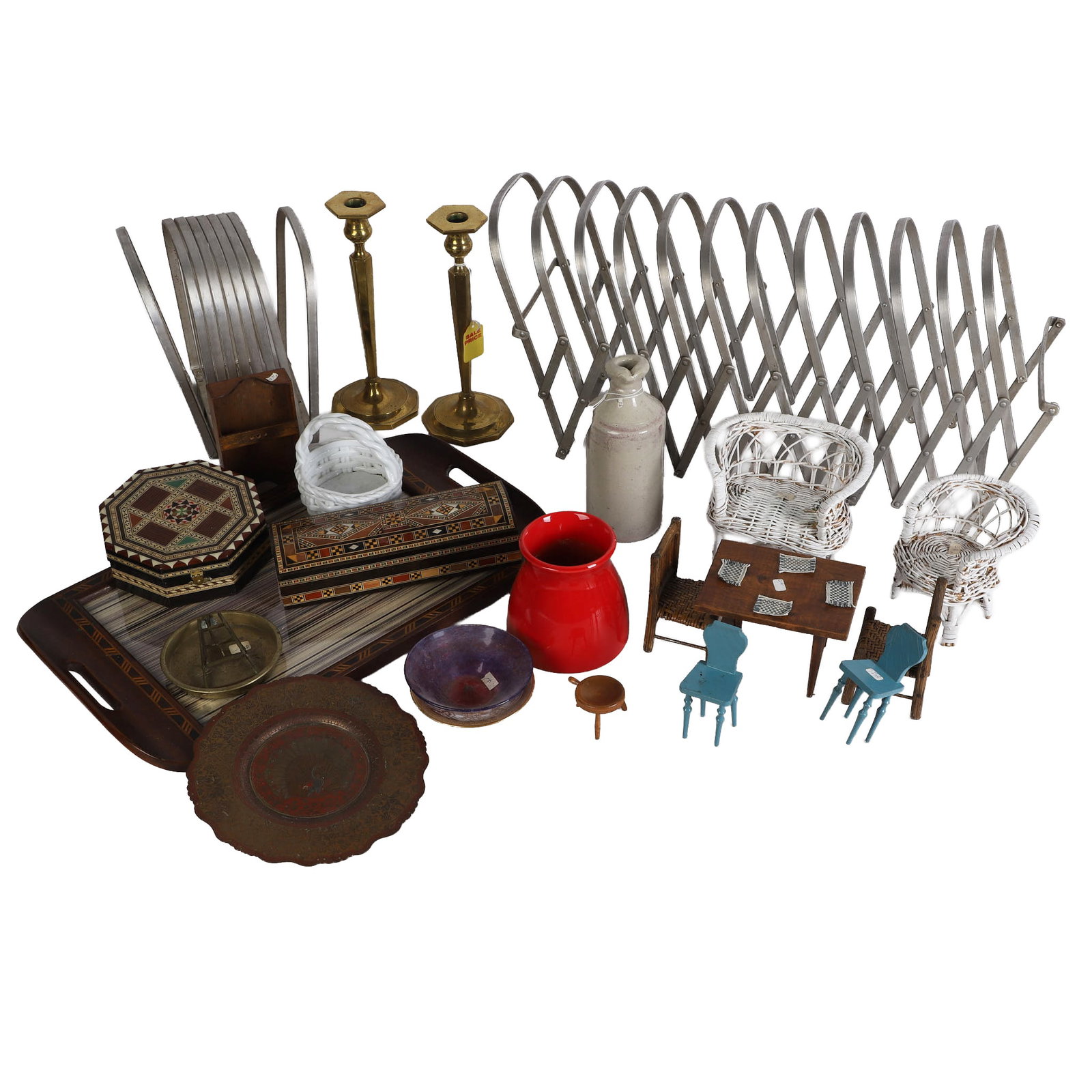 Eclectic Variety Lot Feat. Miniature Furniture (1 of 7)