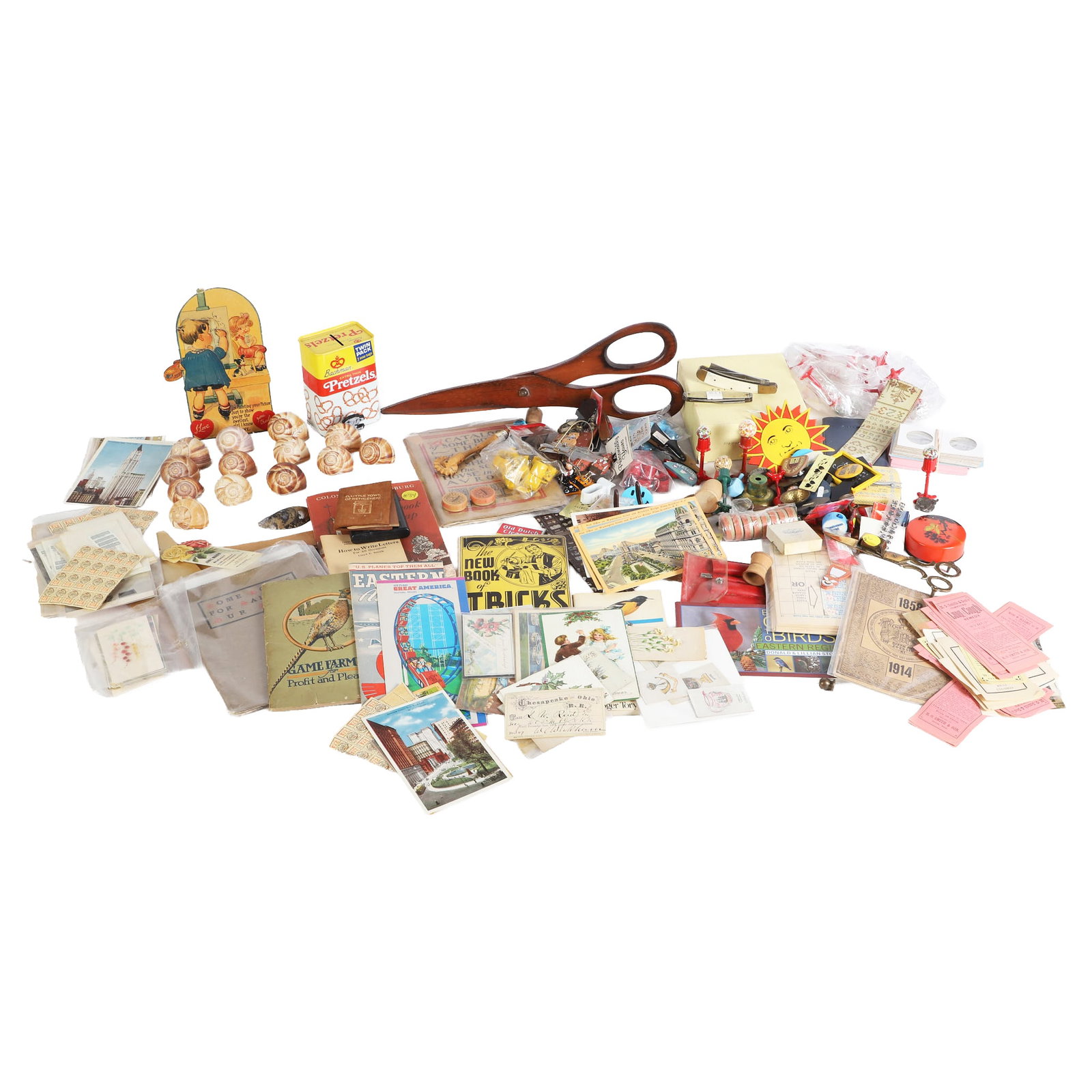 Eclectic Variety Lot Feat. Miniatures, Pocket Knives, Postcards & More (1 of 10)