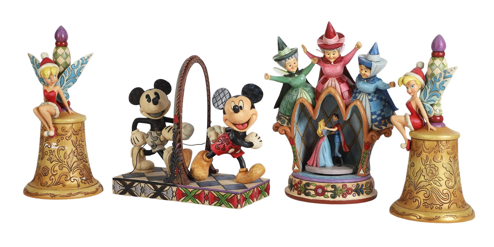 (4) Walt Disney Showcase Collection Figurines. (1 of 17)