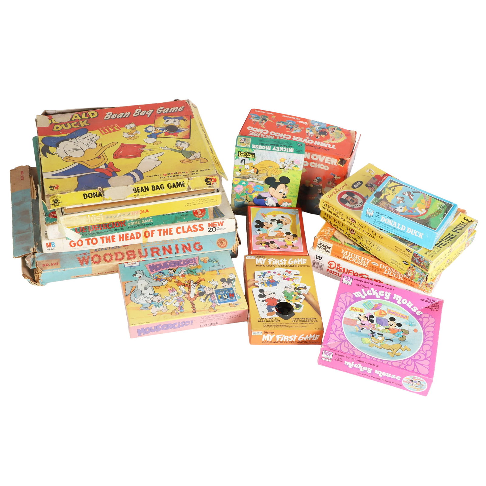 Large Vintage Game Grouping including Disney Puzzles (1 of 11)