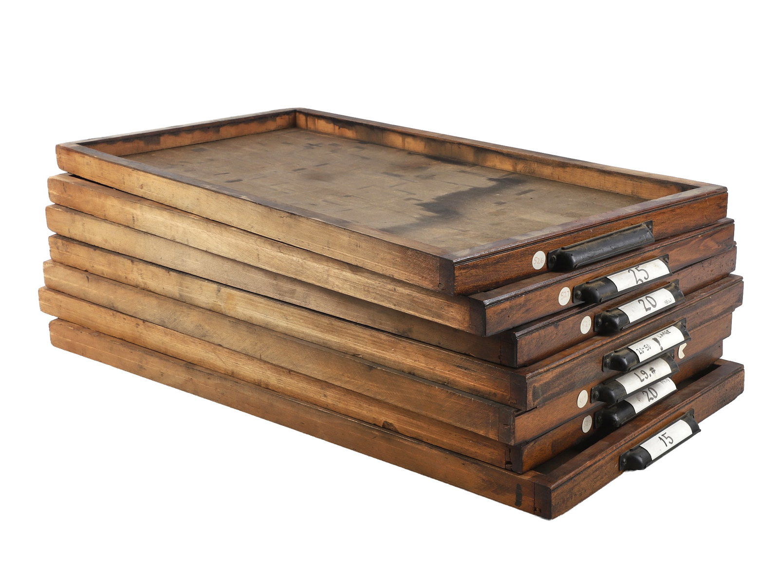 (7) Letterpress Typeset Drawers (1 of 5)
