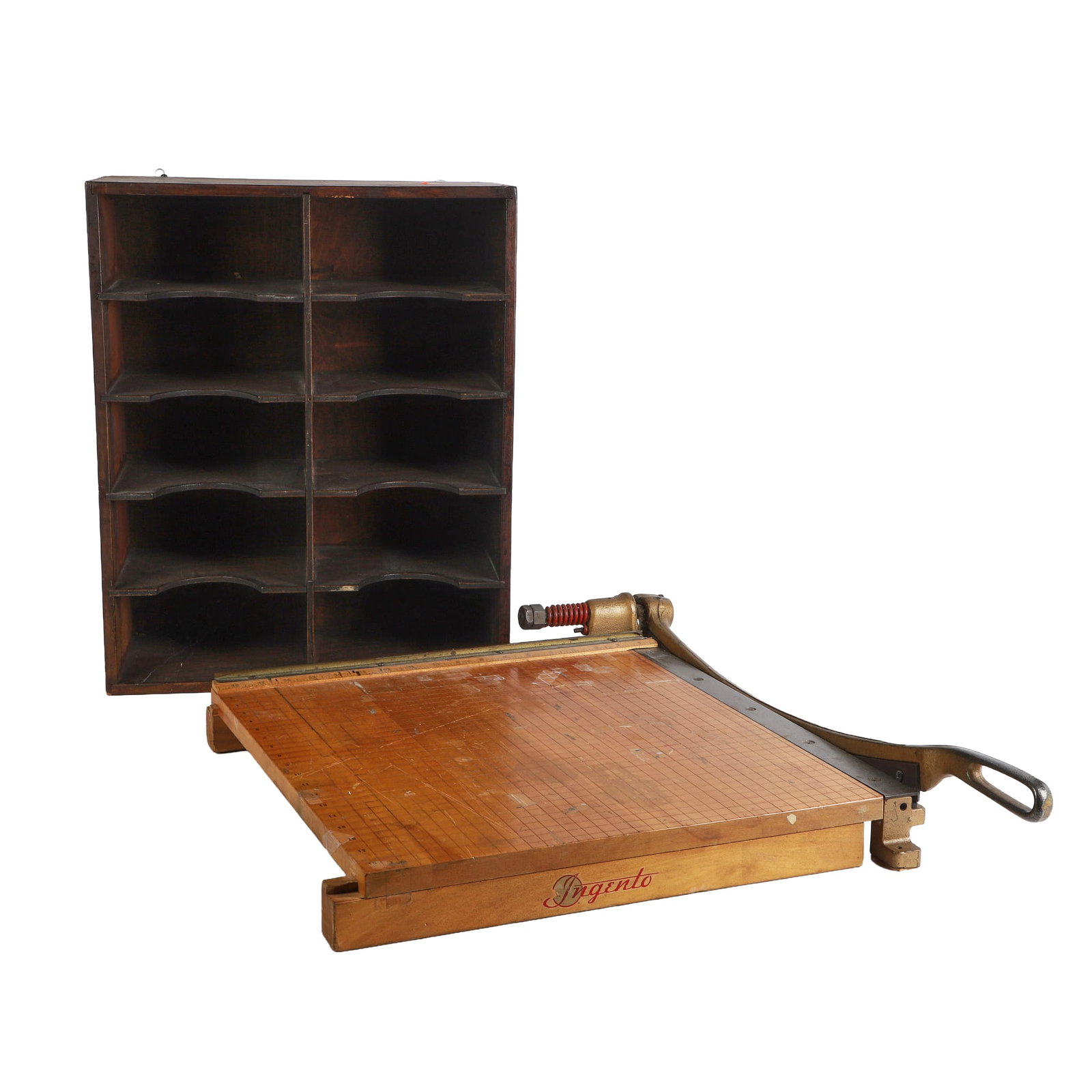 Workshop Wall Shelf & Paper Cutter (1 of 8)