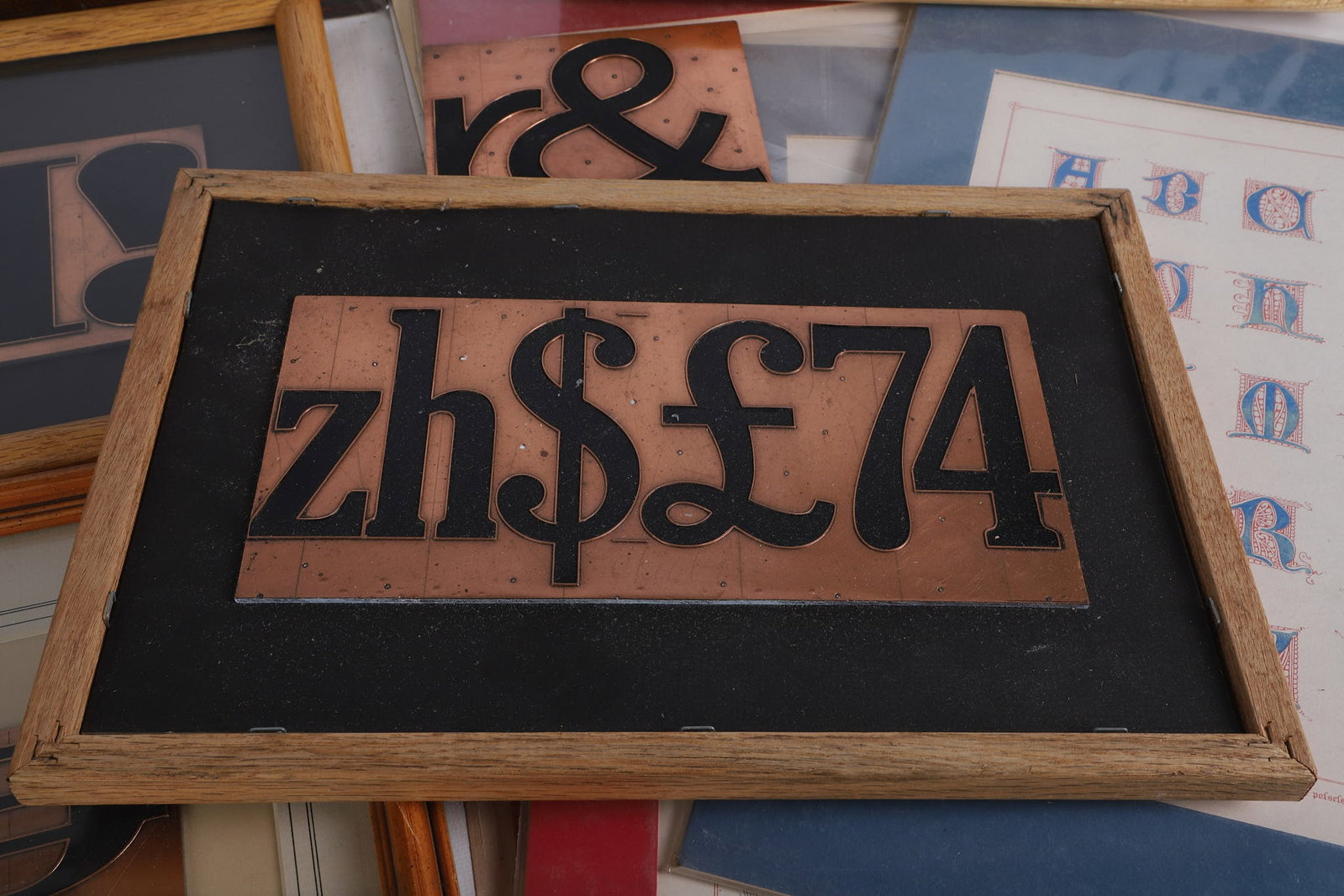 Typography For Display, Some Framed - 5