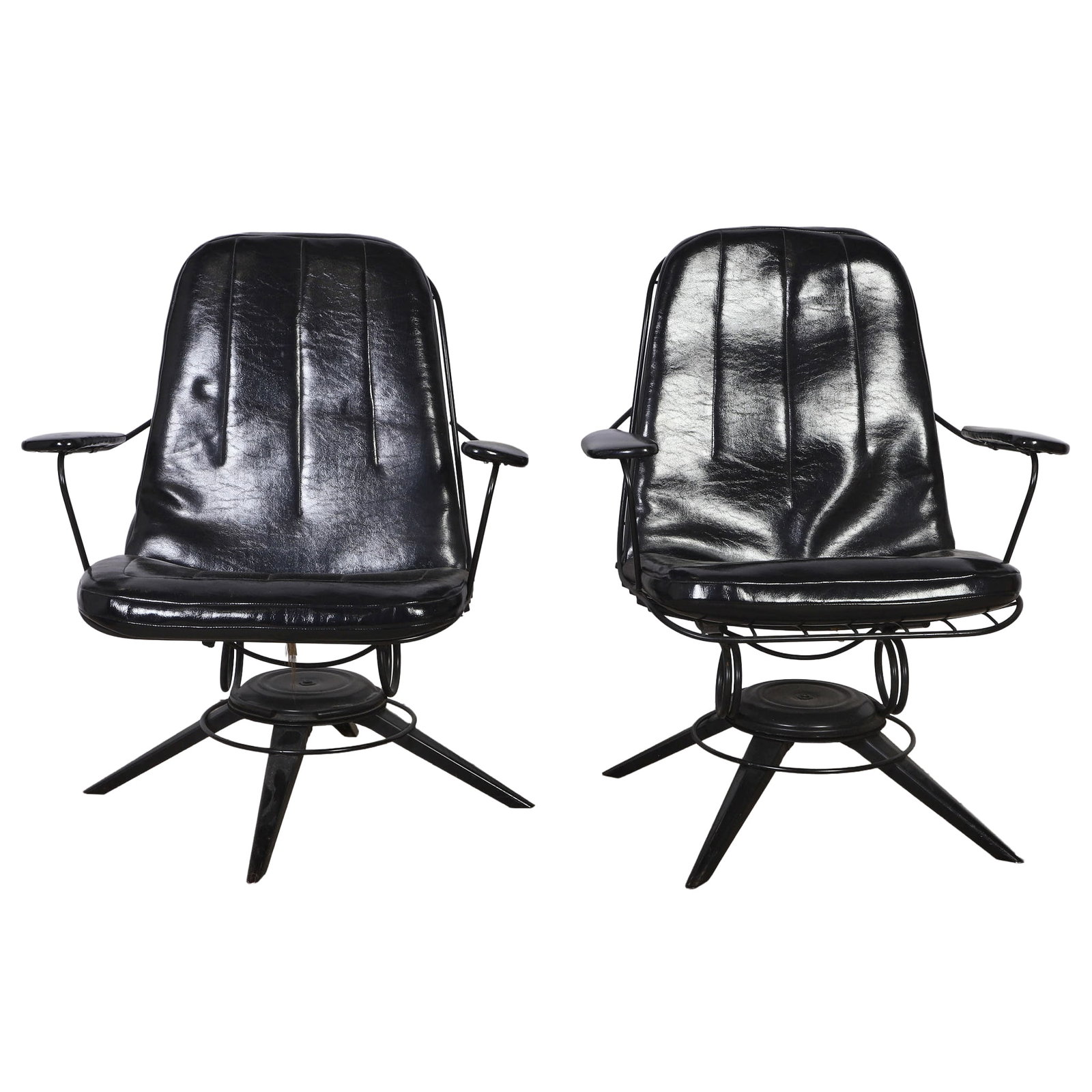 (2) MCM Wire Swivel Rockers by Homecrest (1 of 5)