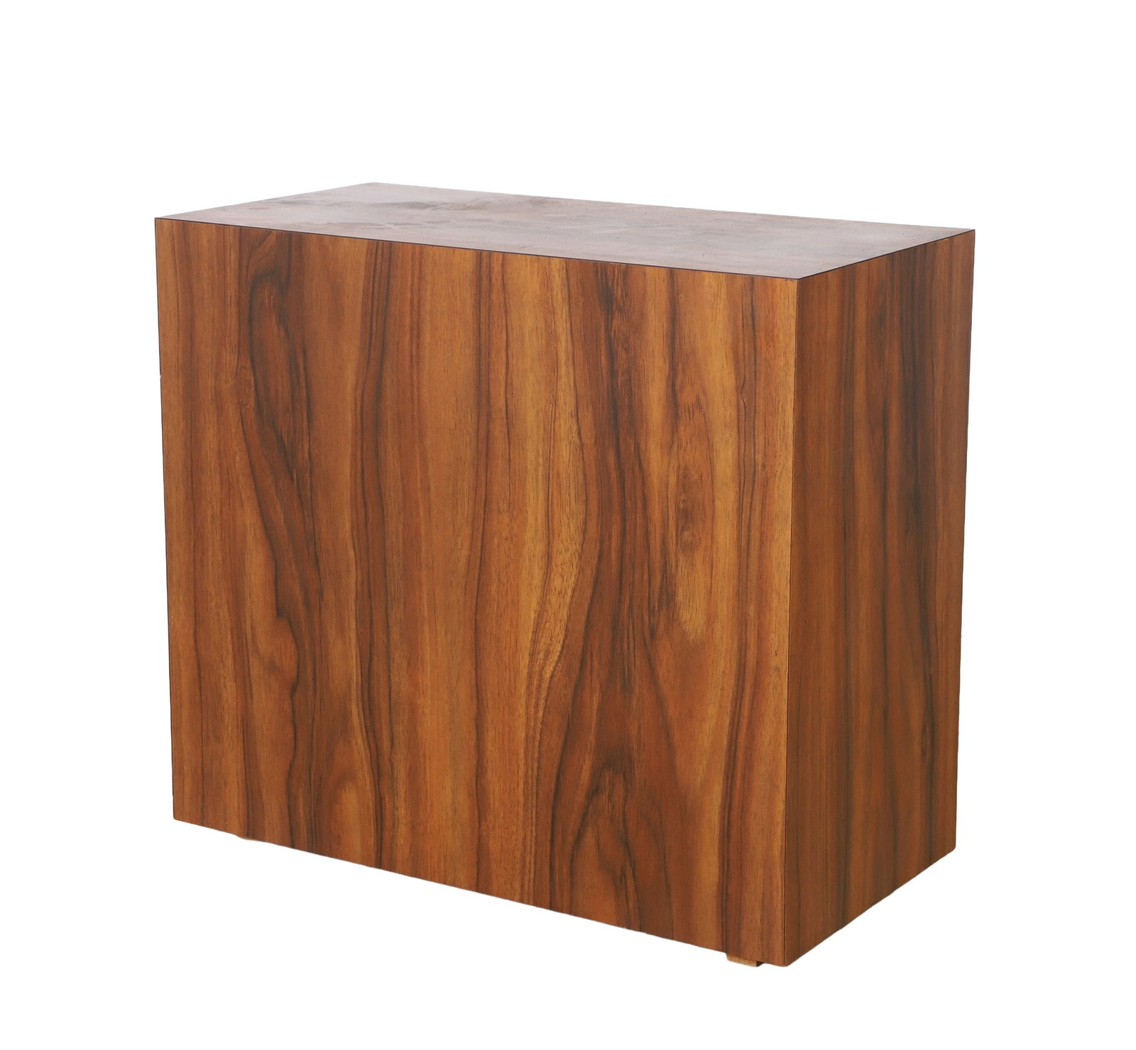Modern Walnut Veneer End Table (1 of 4)