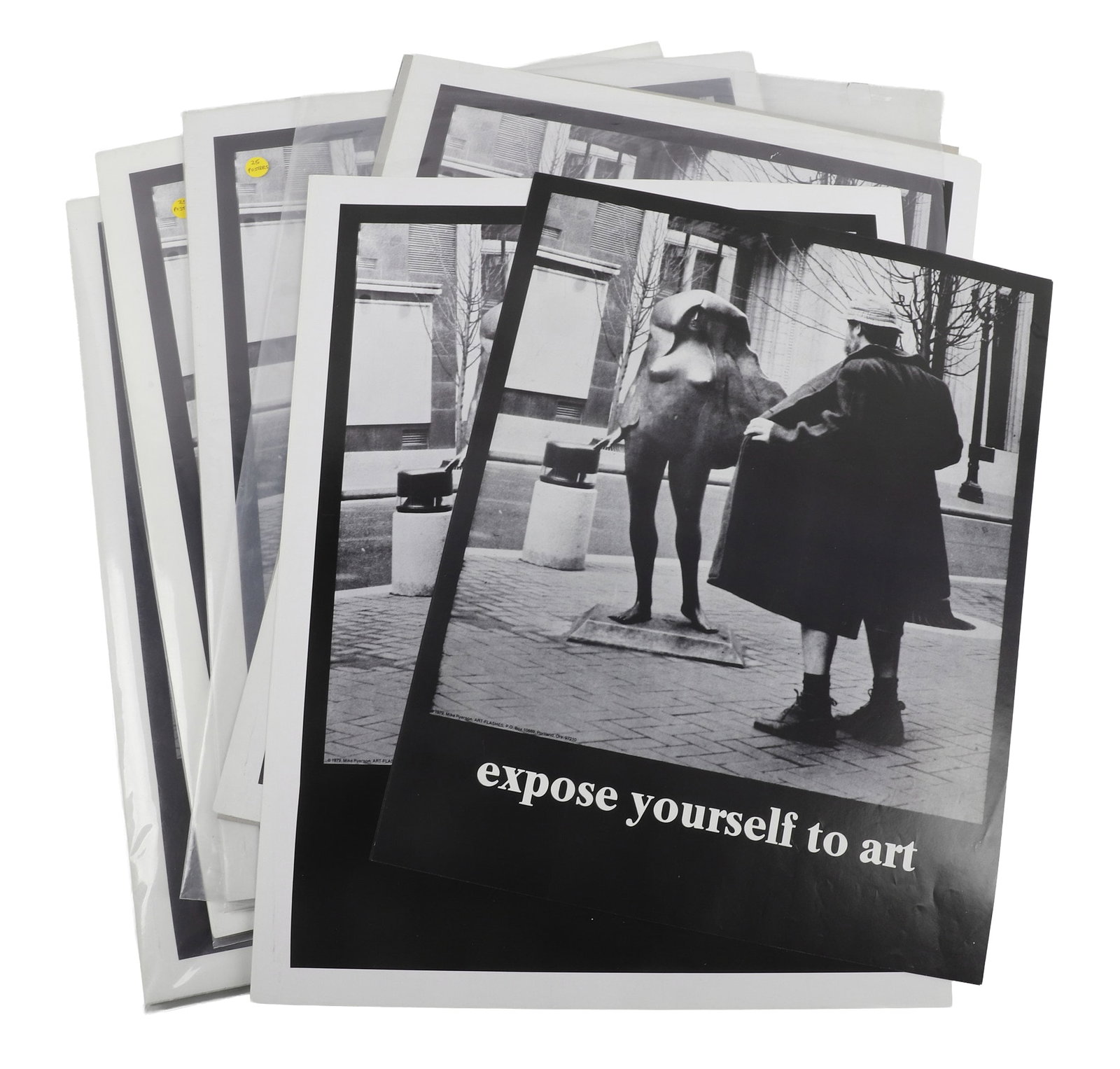 80+ NOS 'Expose Yourself To Art' Posters by Mark Ryerson. (1 of 4)