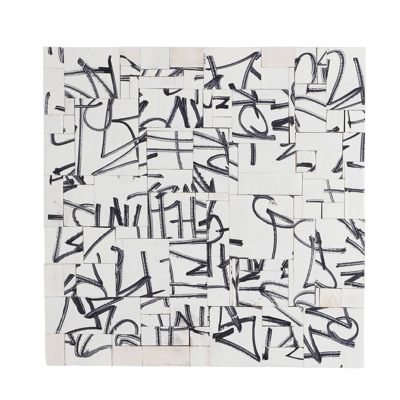 Tom Trubshaw (Contemporary) Wood Tile Assemblage (1 of 5)