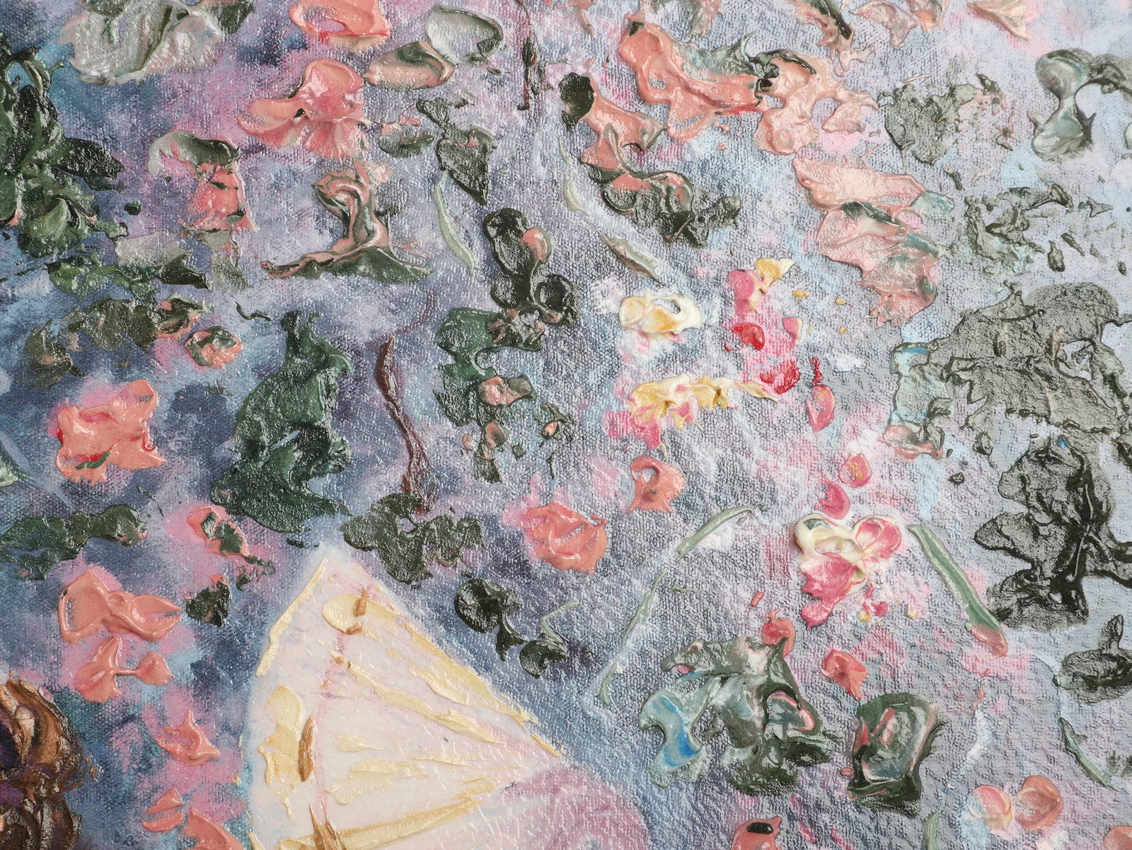 Decorative Textured Lithograph Composition - 6