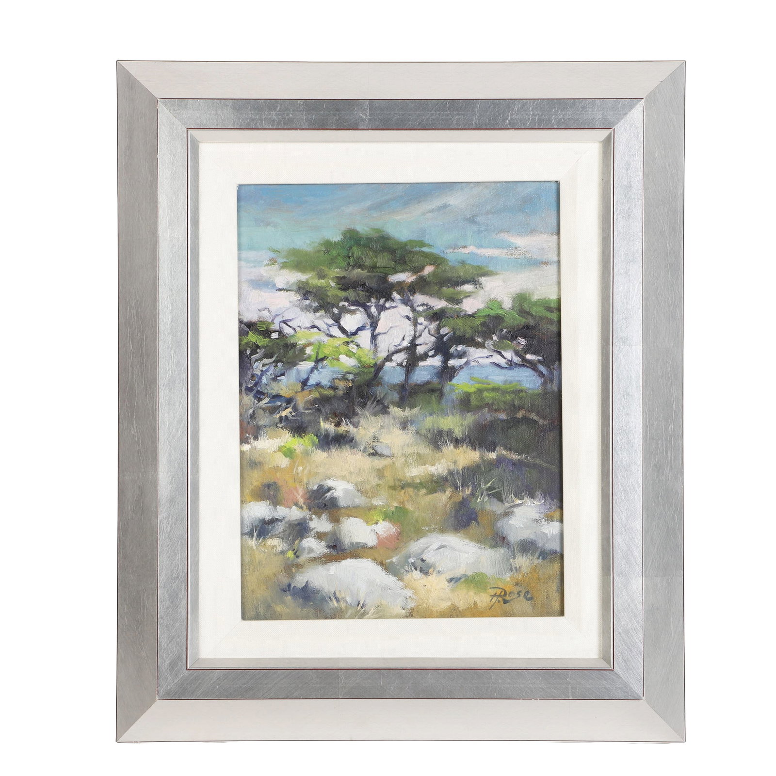 Howard Rose (American, 20th/21st C) Coastal View Painting (1 of 6)