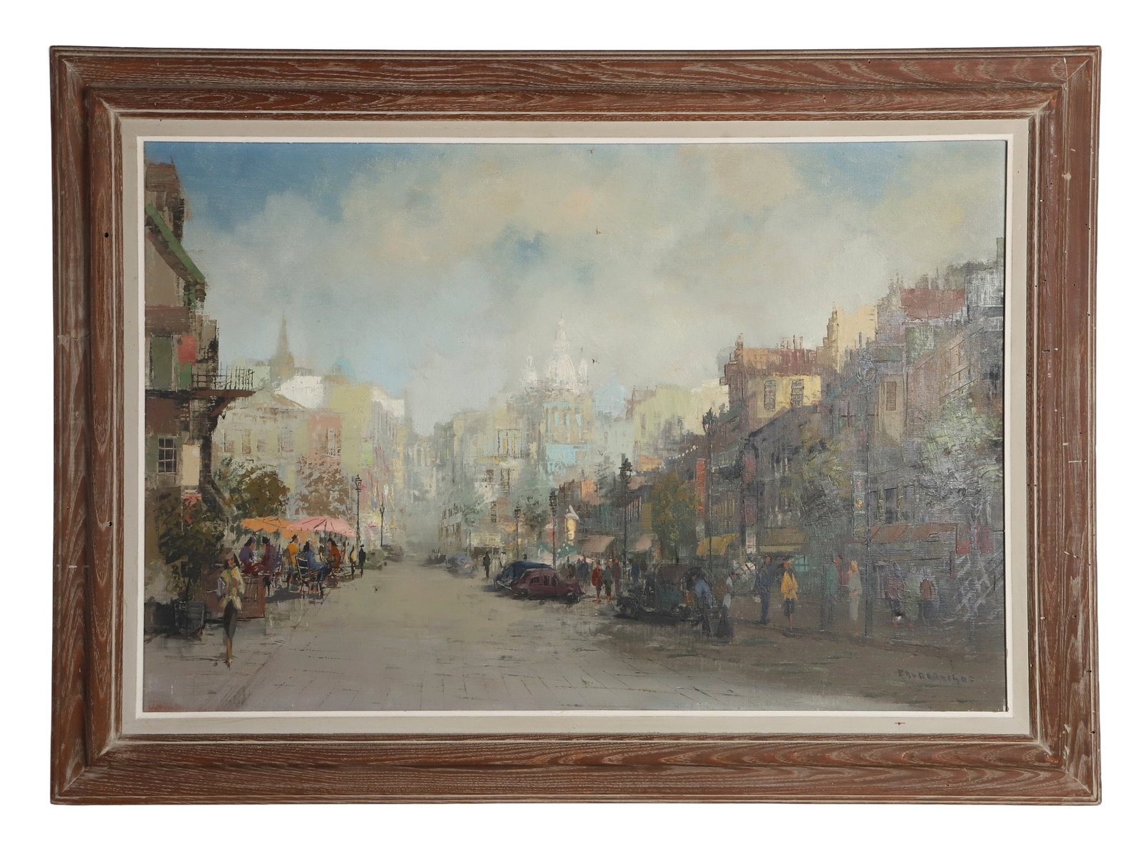 Theodorus van Oorschot (Dutch, 20th C) Street Scene (1 of 8)