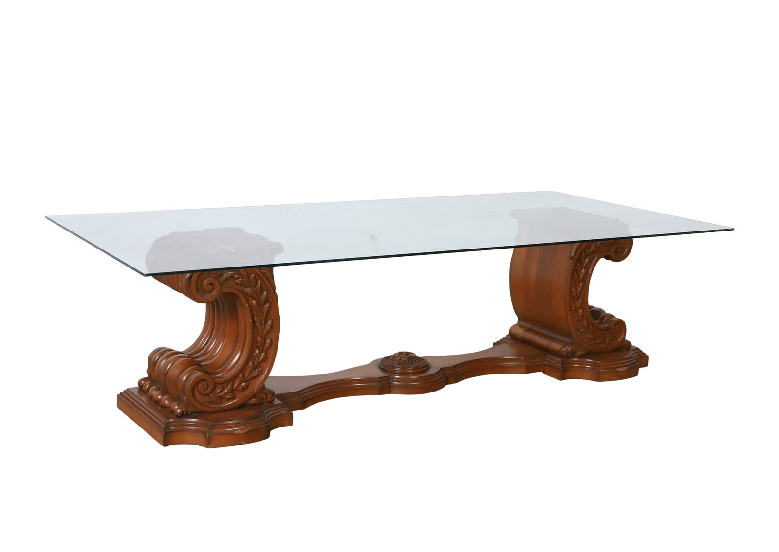 Vintage Neoclassical Acanthus Leaf Motif Low Table (1 of 7)