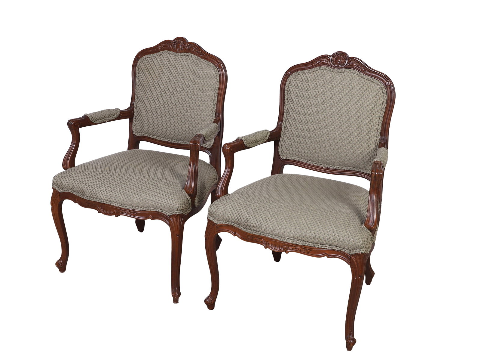A Pair of Contemporary French LXV Style Armchairs (1 of 10)