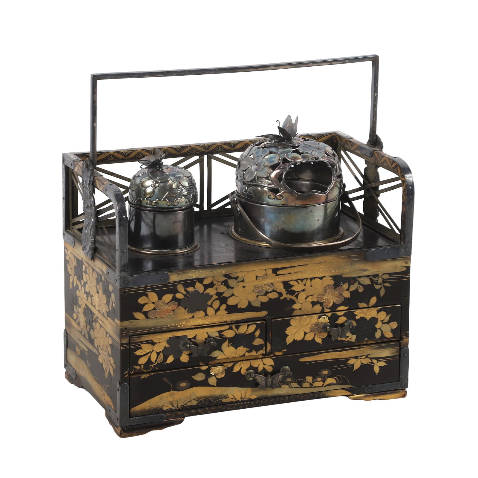 19th C. Japanese Tabako-Bon Smoking Box (1 of 15)