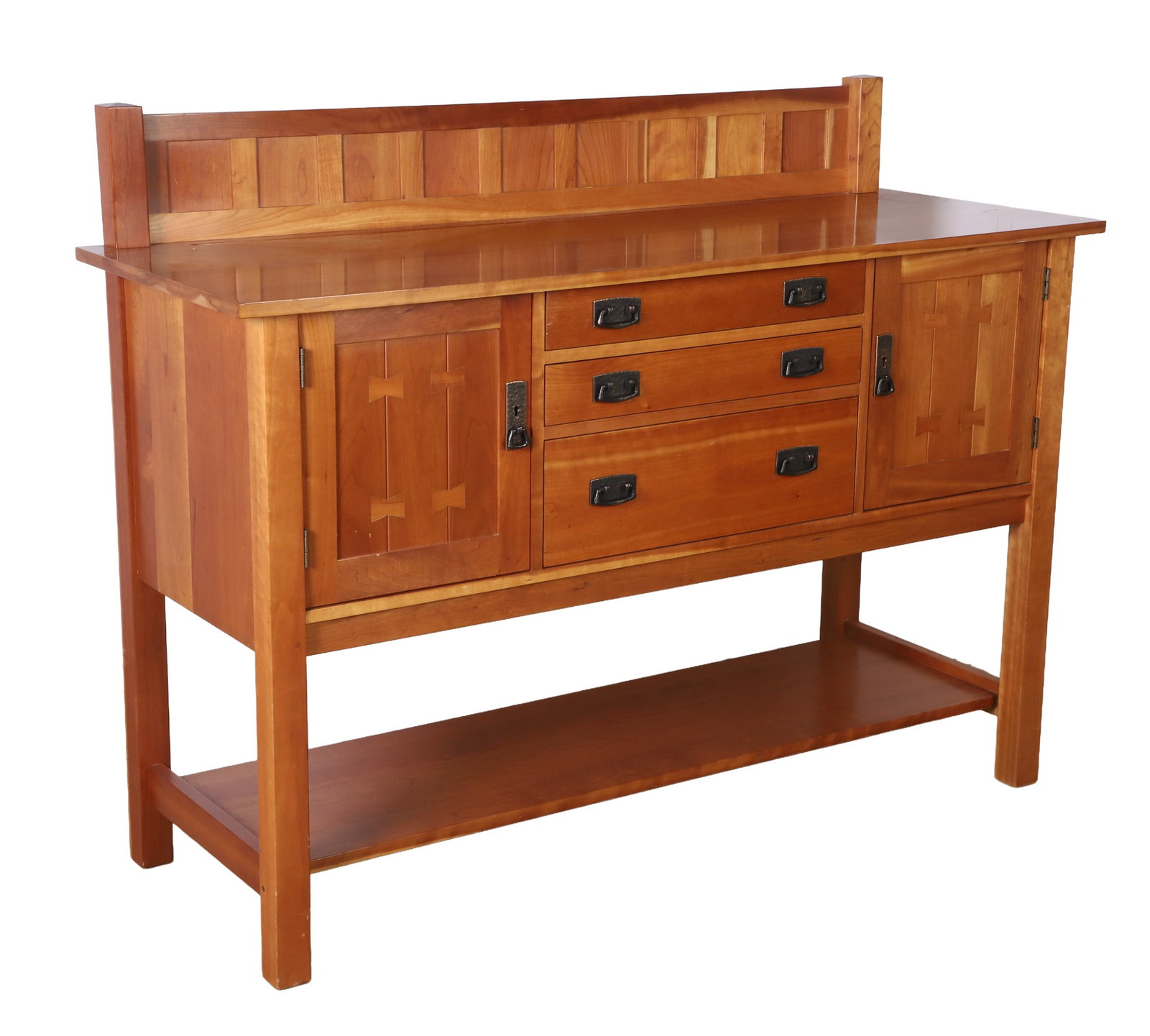 L. & J.G. Stickley Mission Sideboard, 1994. (1 of 10)