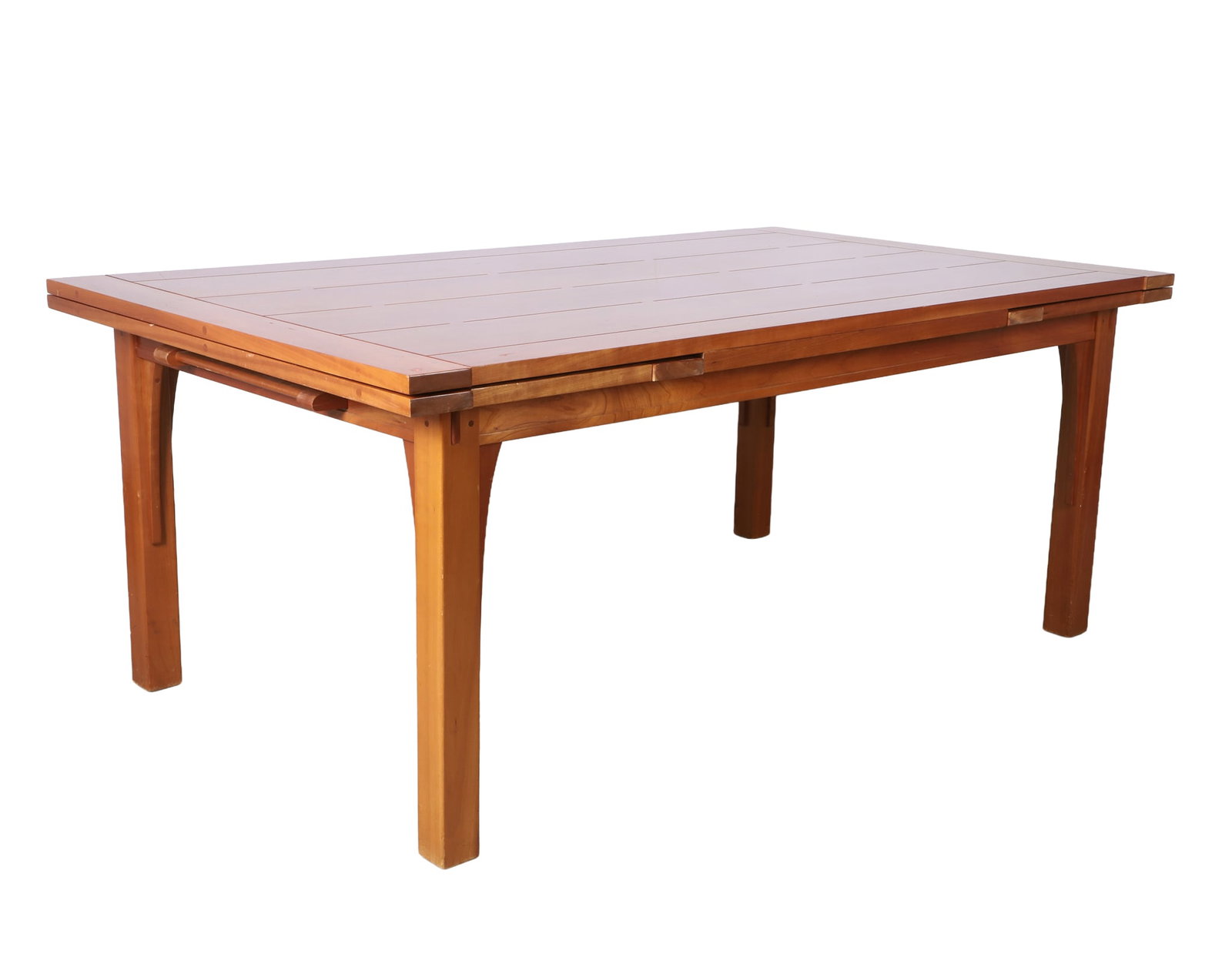 L. & J.G. Stickley Mission Oak Draw Leaf Dining Table (1 of 10)