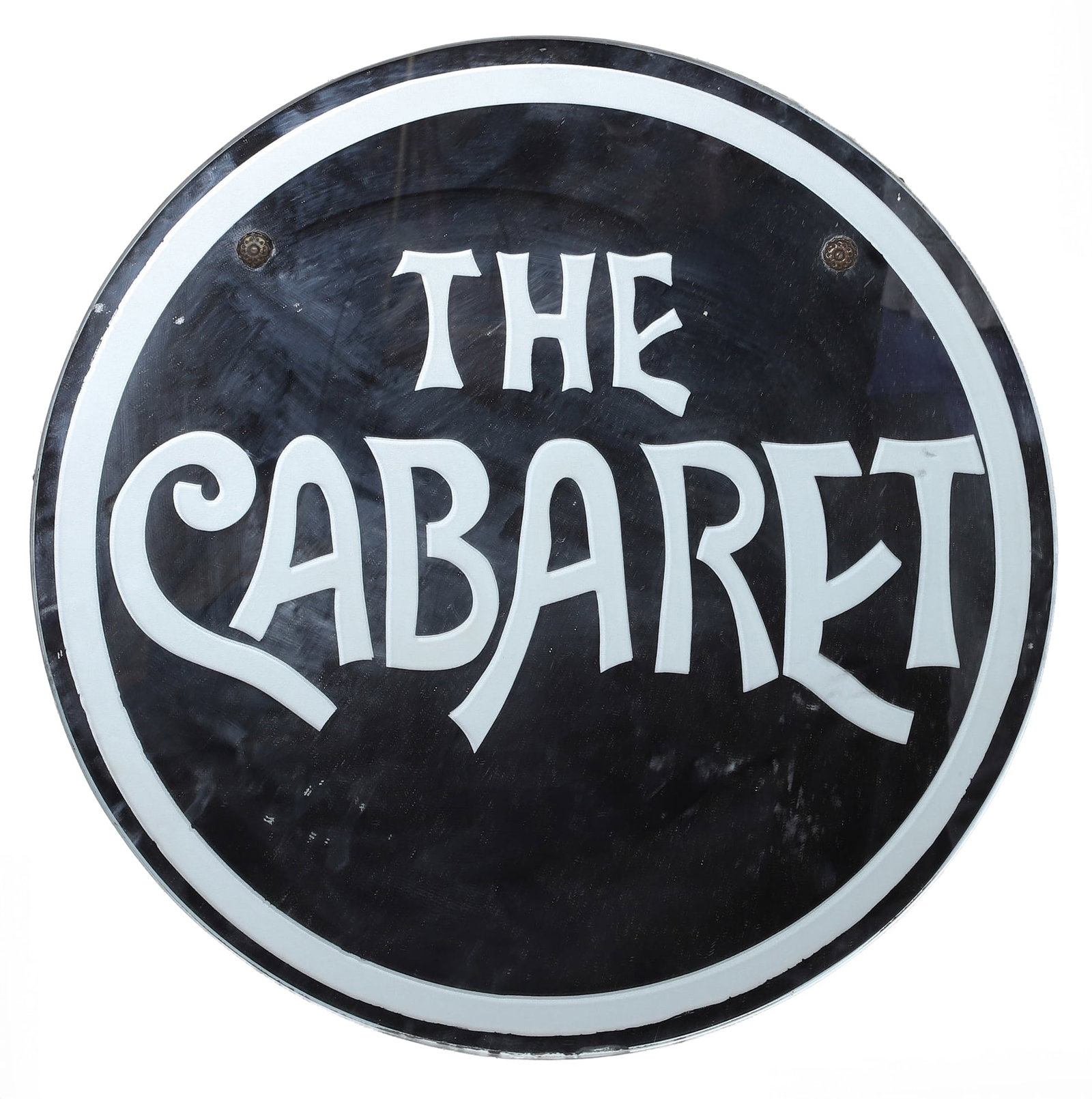Back Bar Sign, The Cabaret (1 of 5)