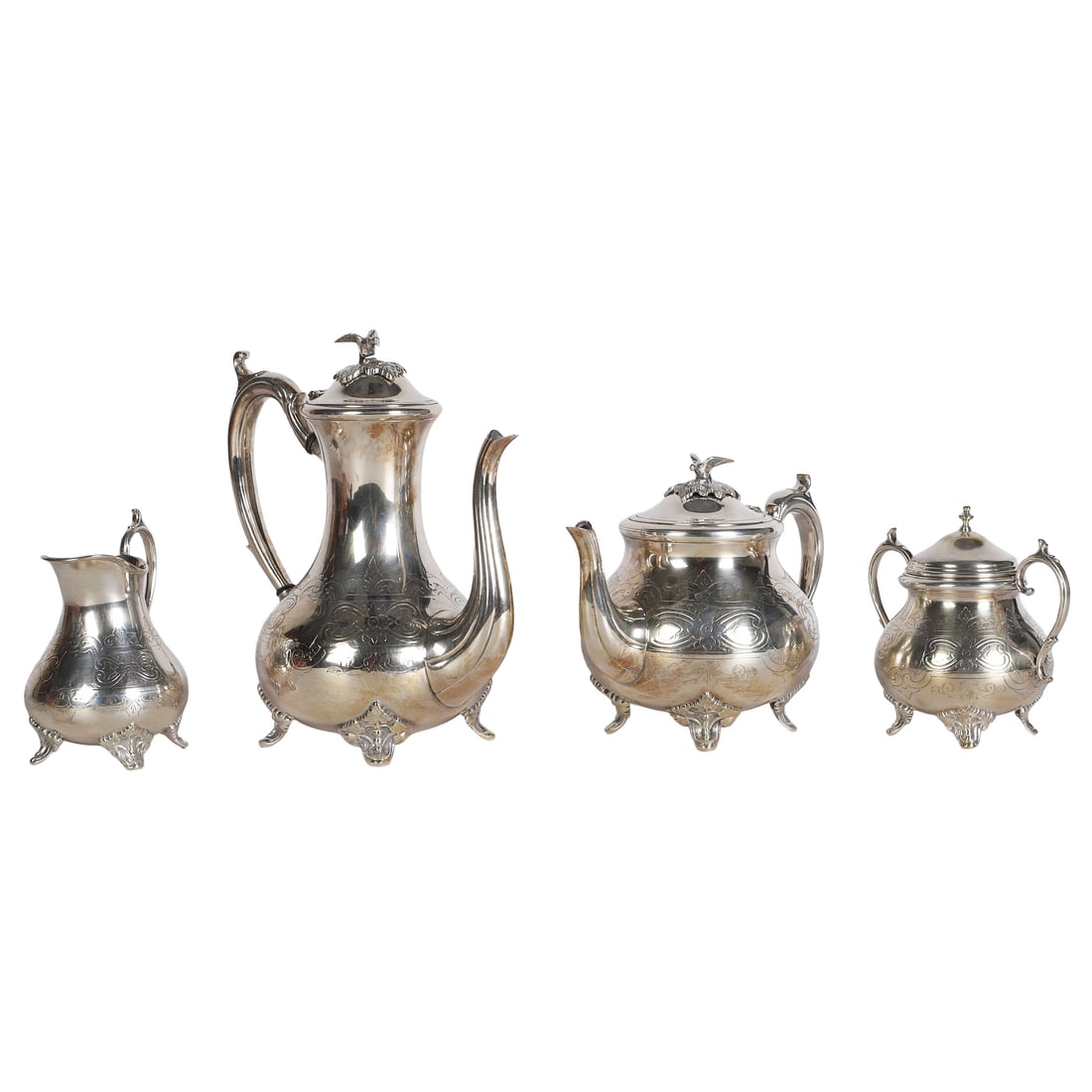 Fortnum & Mason Silver Plated Tea Set (1 of 10)