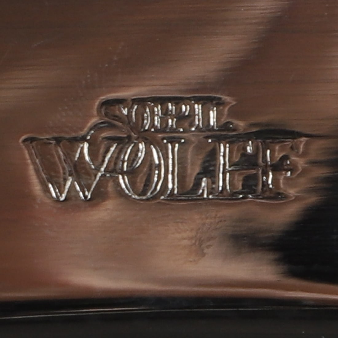 Soppil Wolff Silver Octagonal Oval Tray - 3
