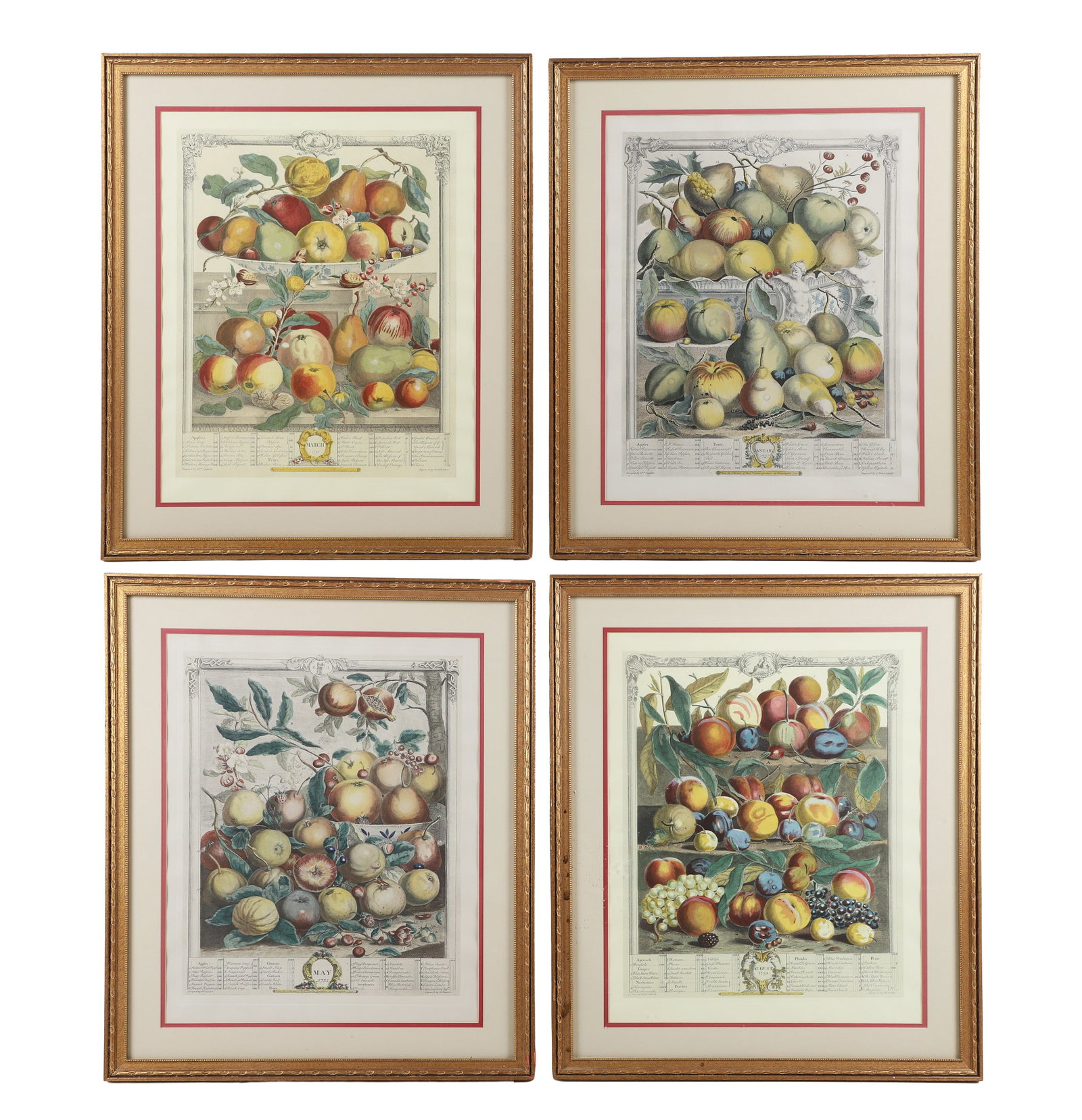 Decorative Suite of (4) Robert Furber Fruit Prints (1 of 19)
