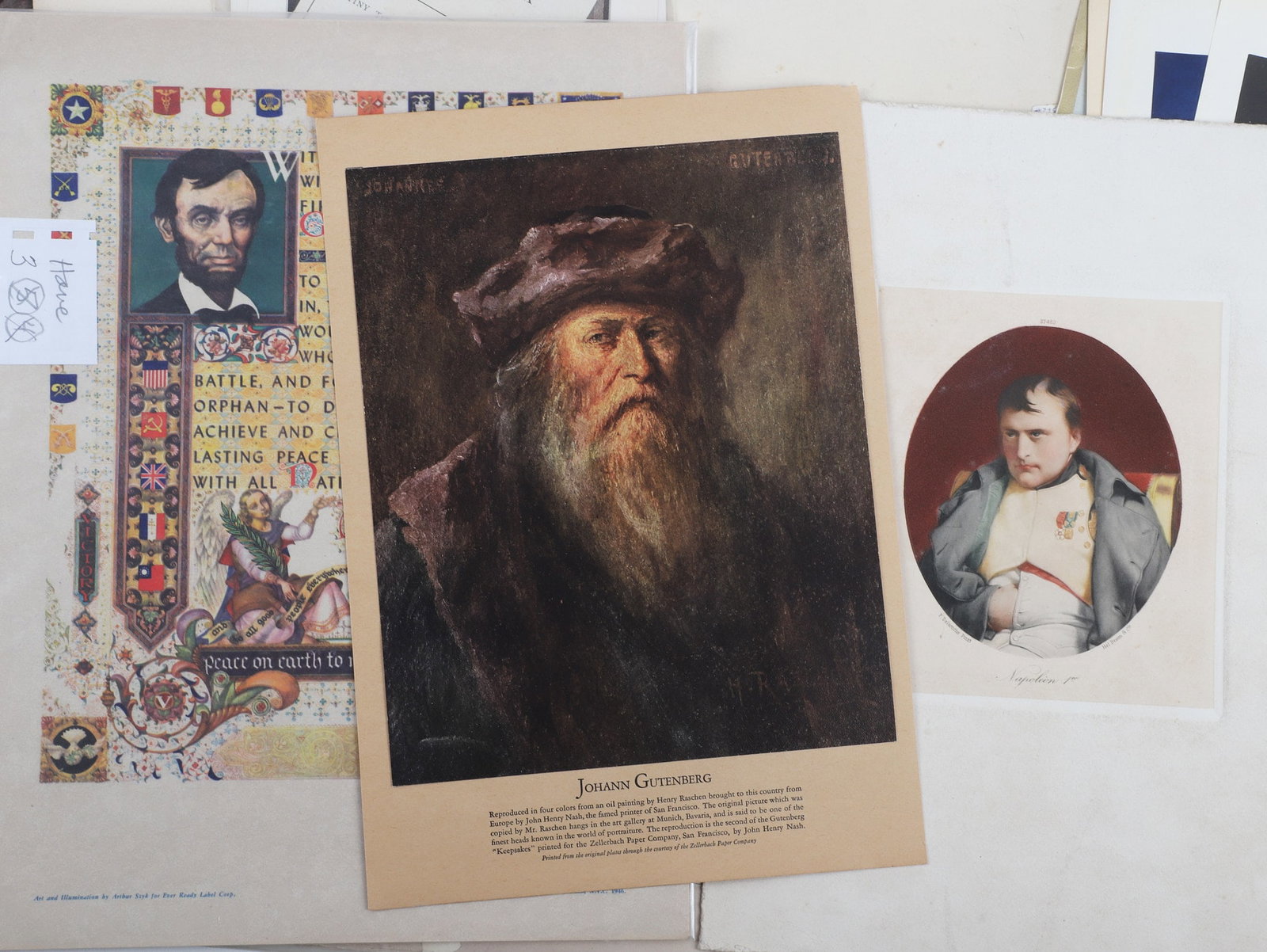 Lithograph & Print Ephemera - 3