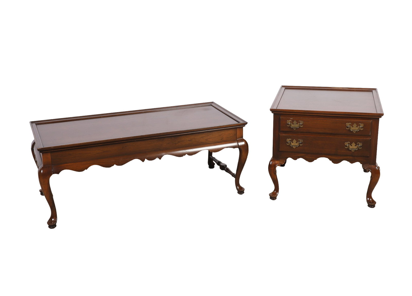 Vintage Colonial Revival Coffee Table and End Table (1 of 8)