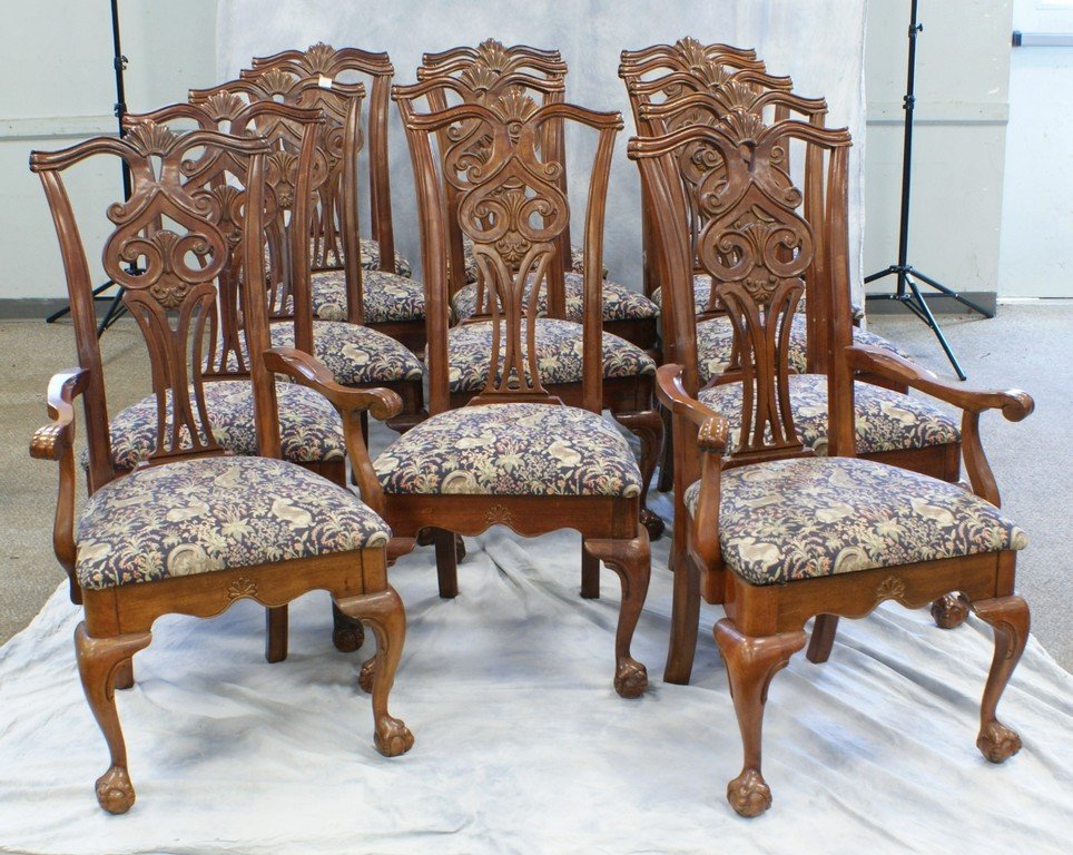 american drew chippendale style dining chairs claw american drew chippendale style dining chairs claw