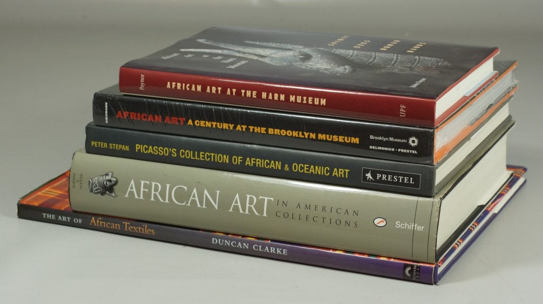 (5) African Art Reference books:"African Art in: (5) African Art Reference books:"African Art in American Collections" by Warren M Robbins and Nancy Ingram Nooter; "Picasso's Collection of African & Oceanic Art" by Peter Stepan; "African Art, A Cent