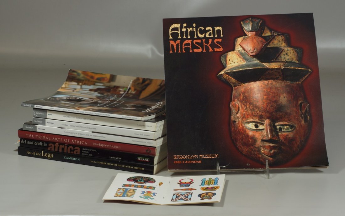 (8) African Art Reference items: "The Tribal Arts of: (8) African Art Reference items: "The Tribal Arts of Africa, Surveying Africa's Artistic Geography" by Thames & Hudson; "Art and Craft in Africa, Everyday Life, Ritual, Court Art" by Laure Meyer; "Art