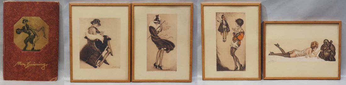 Max Brüning, German, 1887 1968, Lithographic Plates