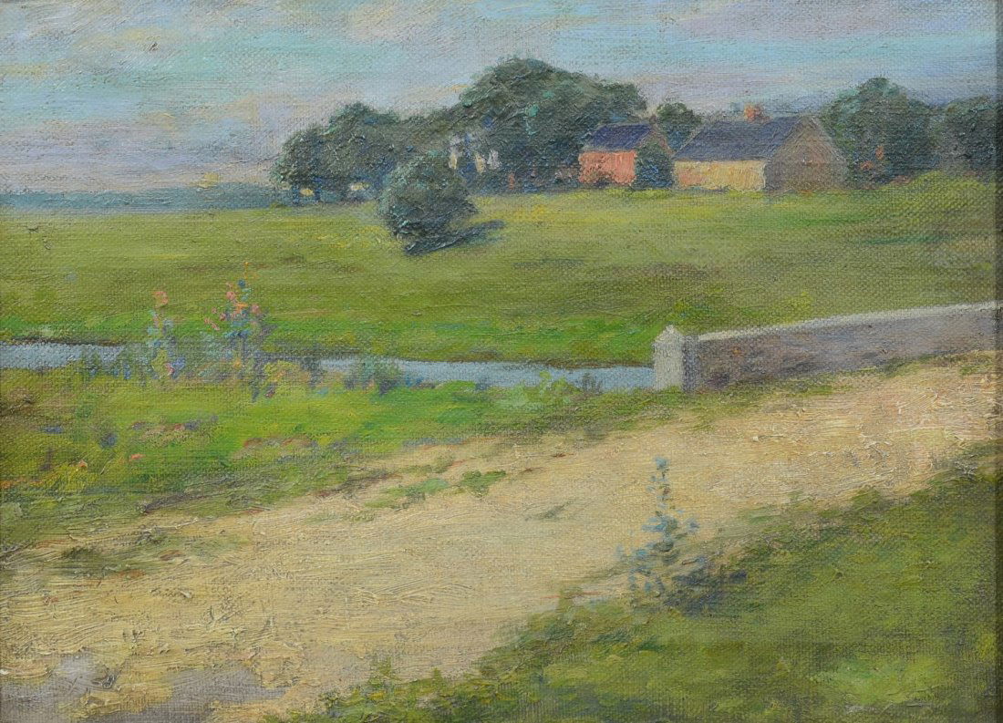 American Impressionist School (20th Century), oil on (1 of 3)