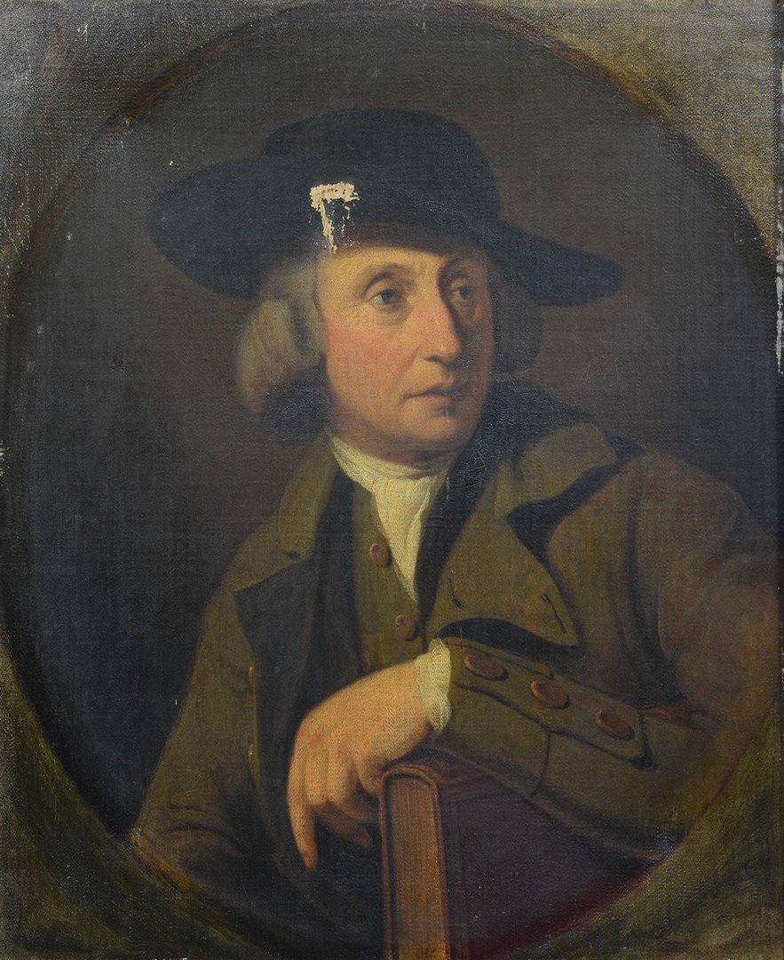 American School (18th Century), oil on canvas, Portrait (1 of 8)