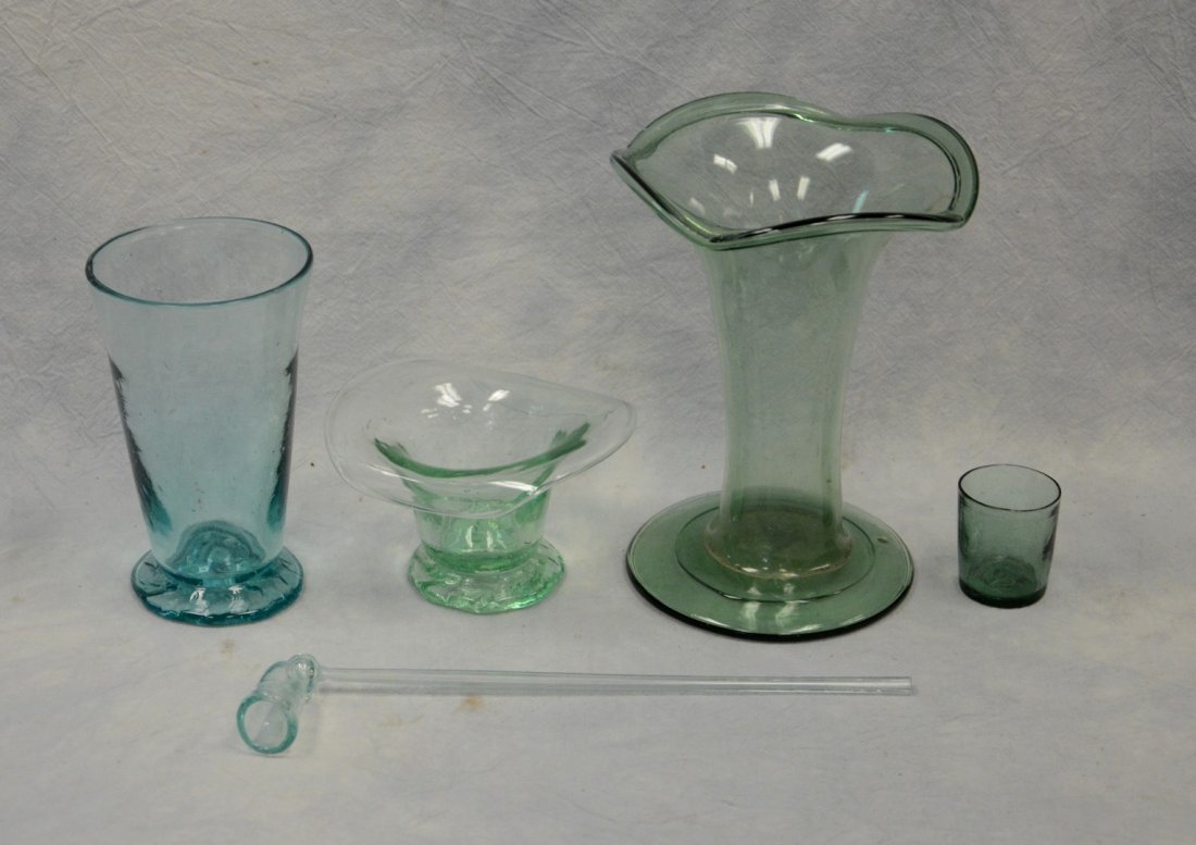 5 Pieces Clevenger Glass, Clayton, NJ, late 1930s, free (1 of 1)
