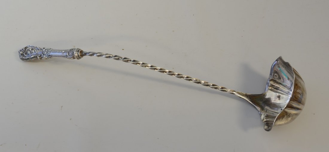 Reed & Barton Francis I sterling silver ladle, 15-1/2" (1 of 3)