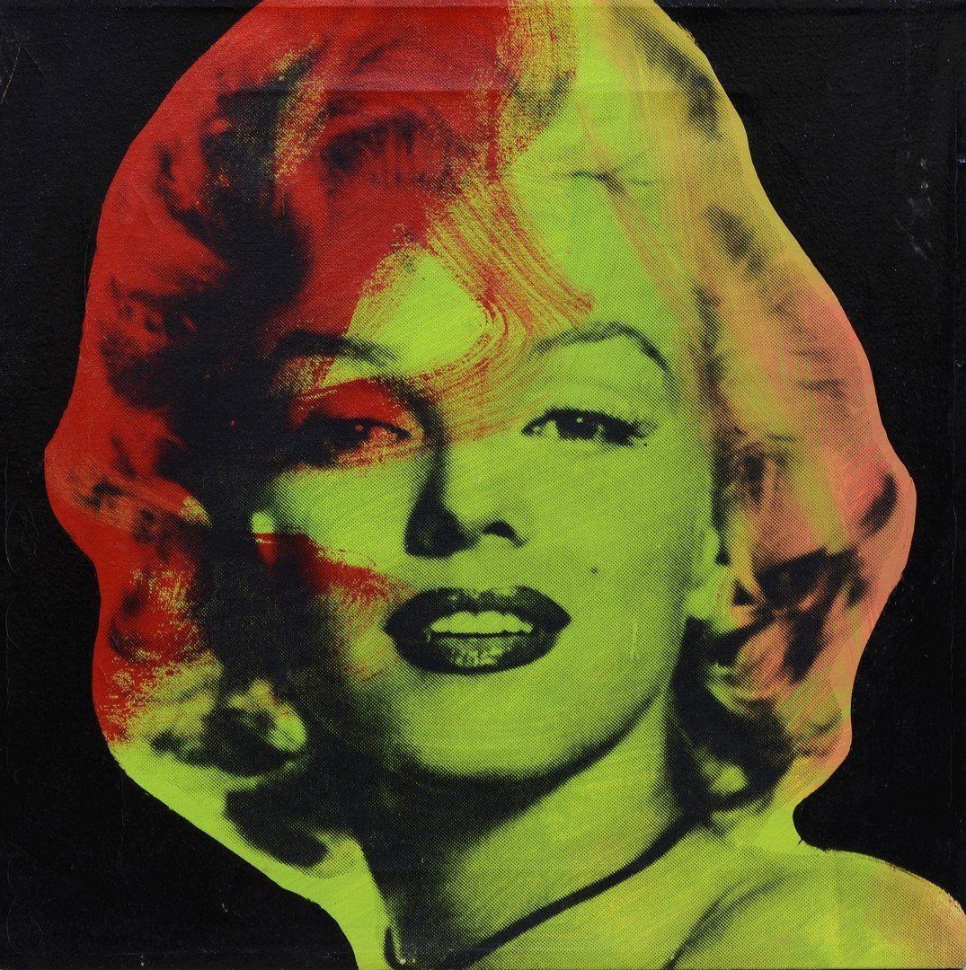 Steve Kaufman (American, 1960-2010 ), acrylic (1 of 5)