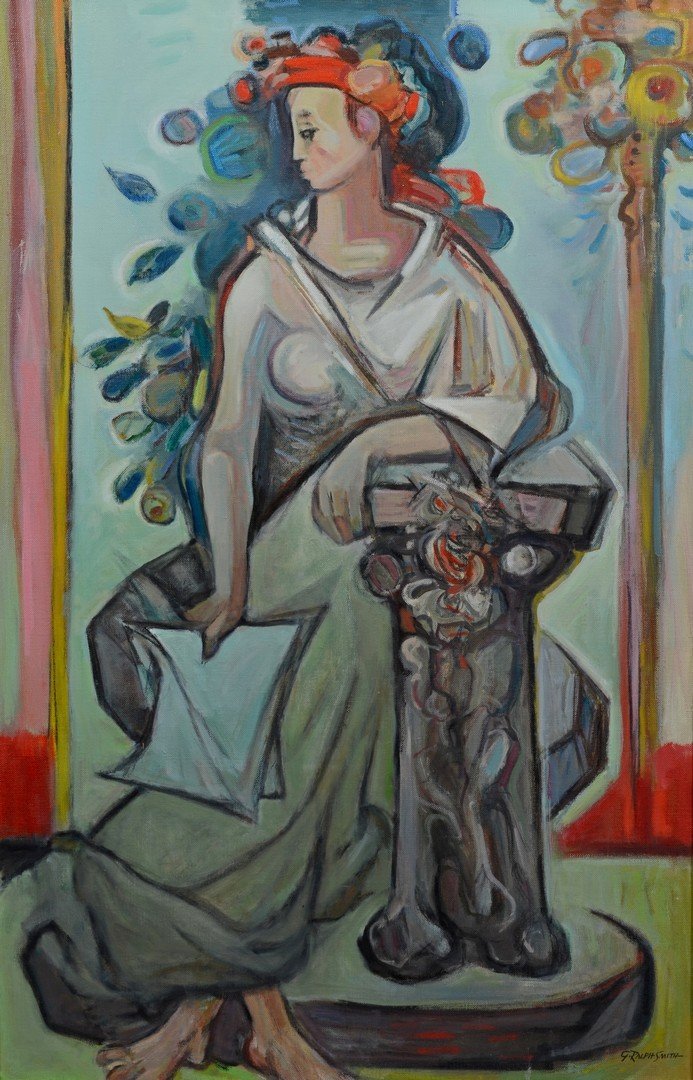 G Ralph Smith (American, PA, 1907-2007), oil on canvas (1 of 3)