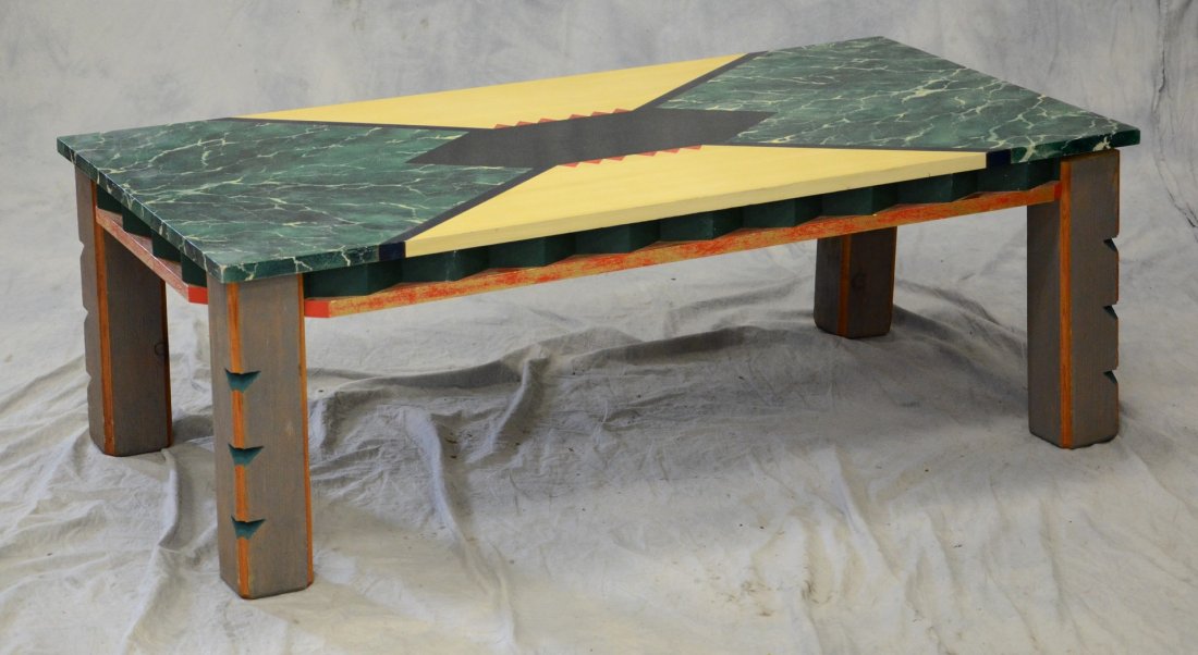 Phillip P Smith, III hand crafted coffee table, (1 of 2)