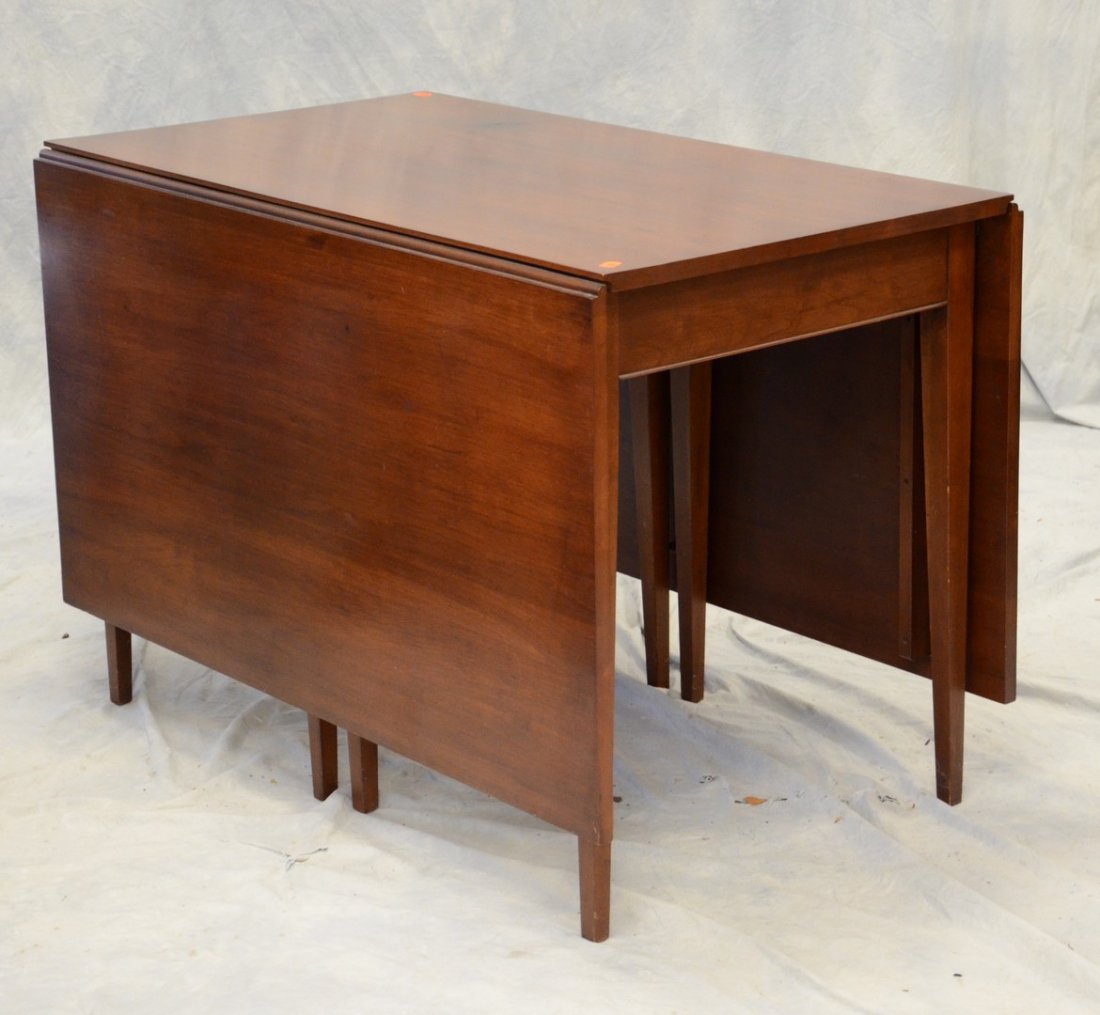 Black Cherry Henkel Harris Hepplewhite-Style 8-Leg (1 of 2)