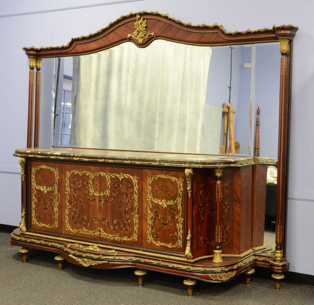 Louis XVI style gilt metal mounted sideboard (1 of 1)