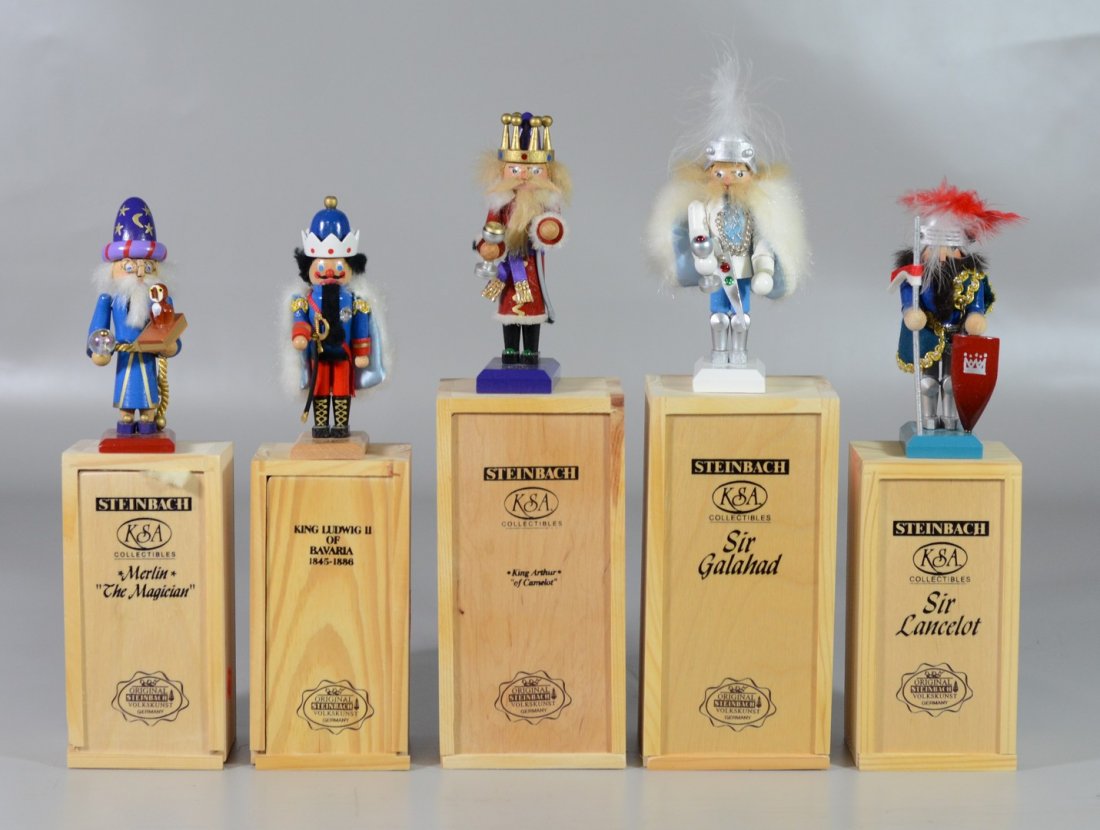 5 Steinbach Nutcrackers to include: Merlin the (1 of 1)