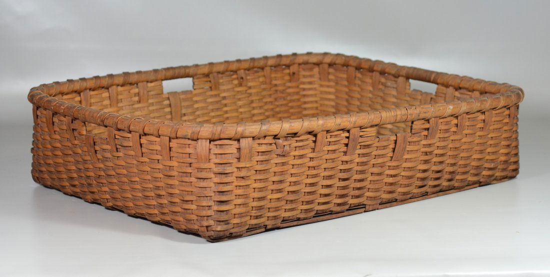Four-Handled Gathering Basket, 26 3/4" x 22" , RCA, LLC (1 of 3)