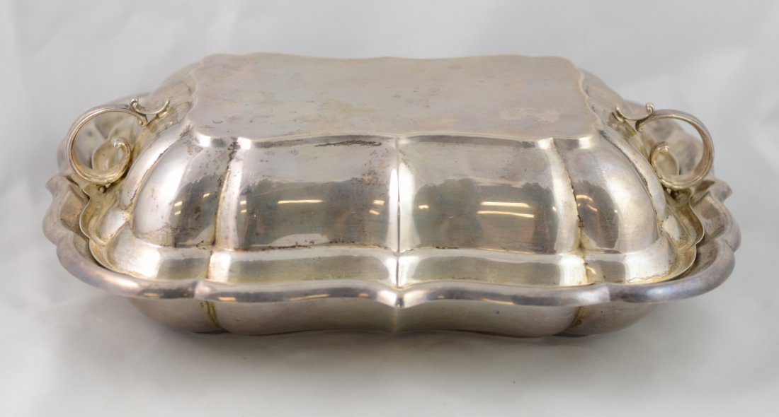 Reed & Barton sterling silver scalloped rectangular (1 of 2)