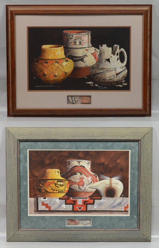 (2) Michael McCullough (American, NM, 20th Century), (1 of 4)