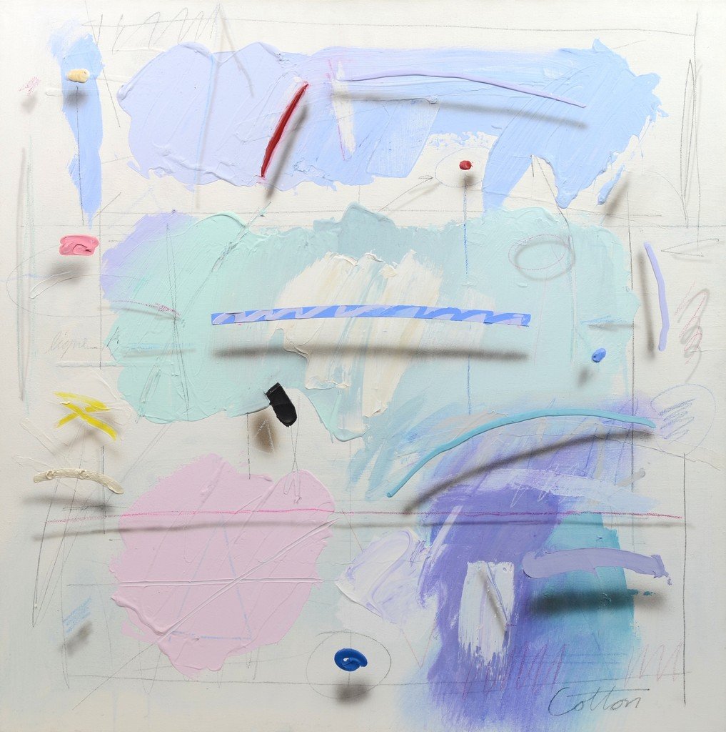 William Cotton (American, b 1965), acrylic on canvas, (1 of 3)