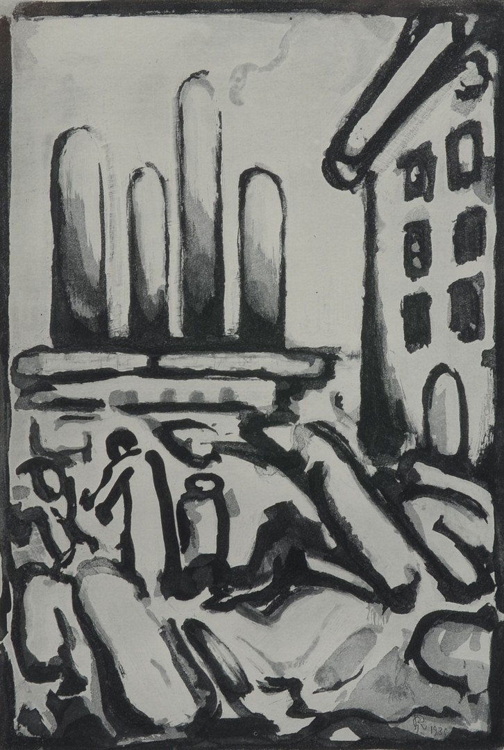 Georges Rouault (French, 1878-1951), etching and (1 of 3)